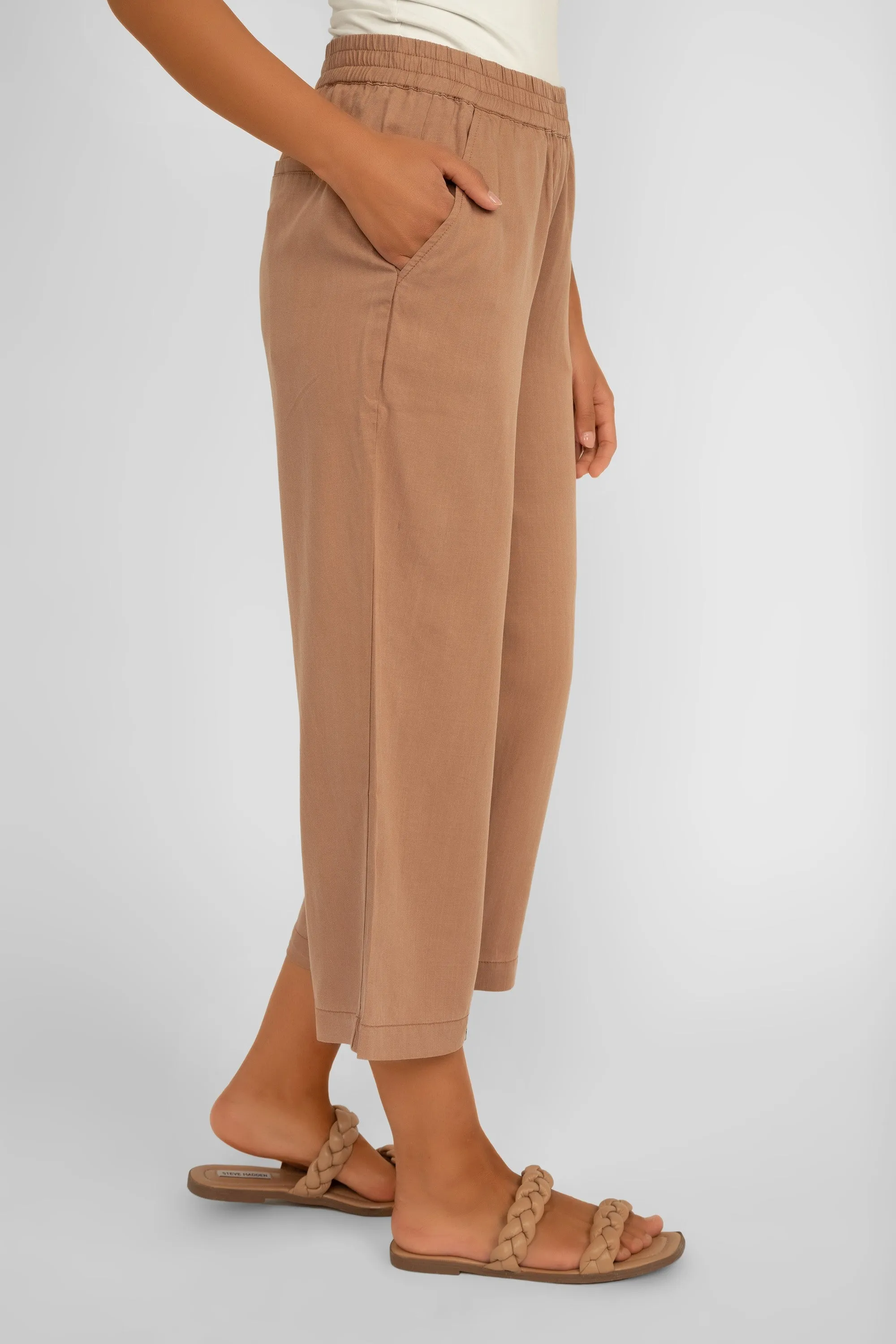 Cropped Tencel Pants sold by Bellissima product image thumbnail 5