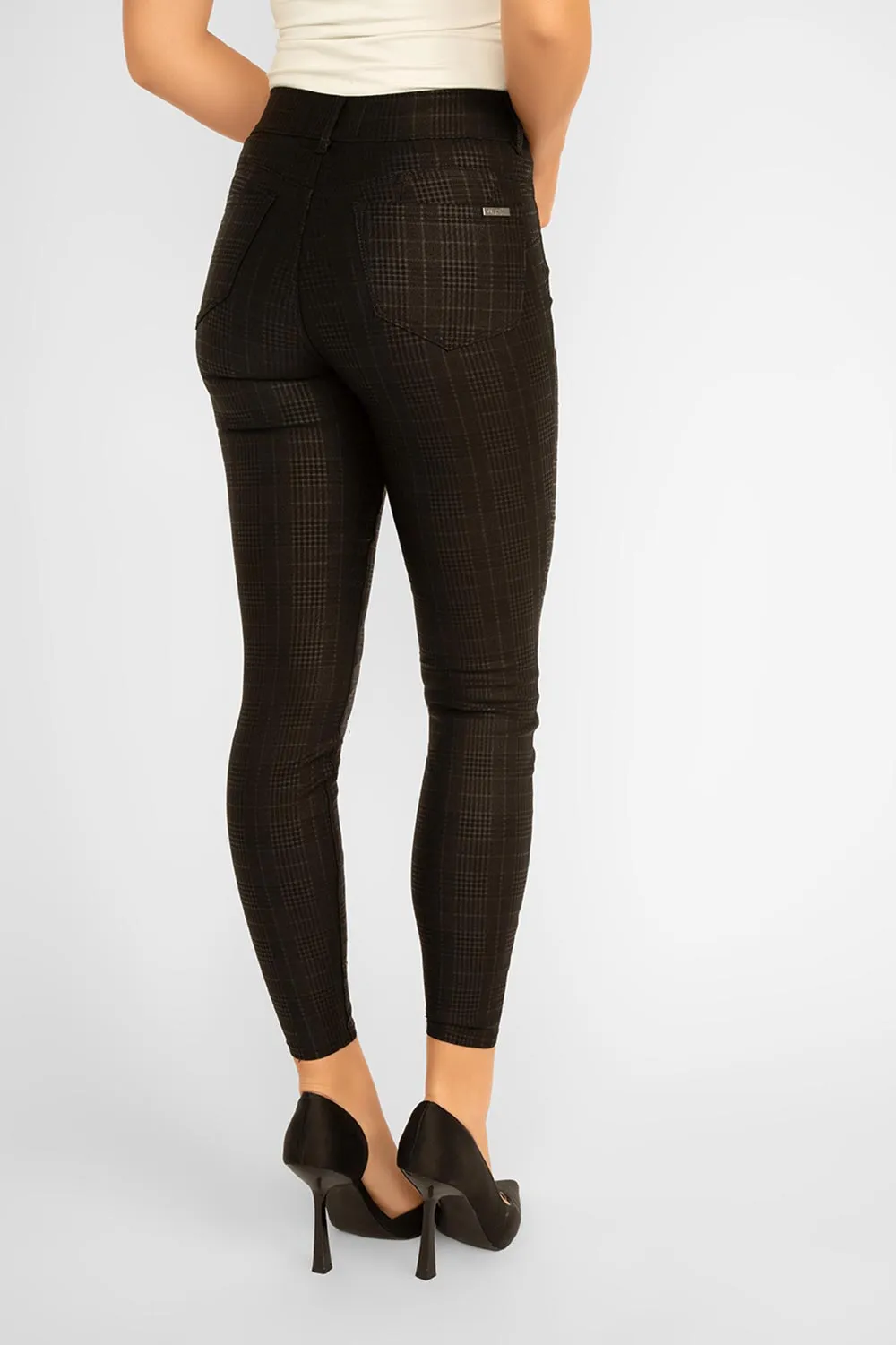 Plaid Skinny Jeans sold by Bellissima product image thumbnail 3