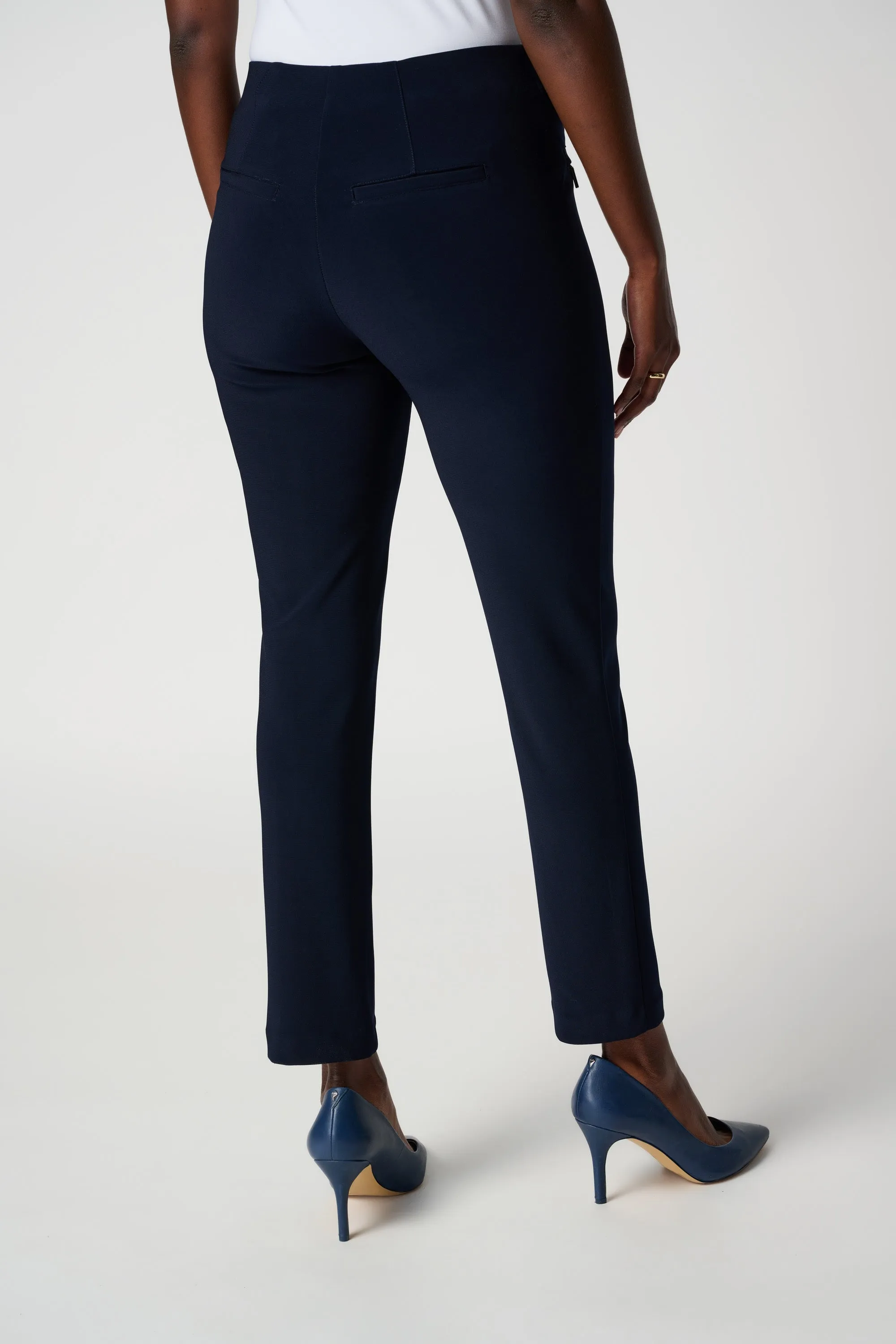 Classic Structured Slim Pull-On Pants sold by Bellissima product image thumbnail 3