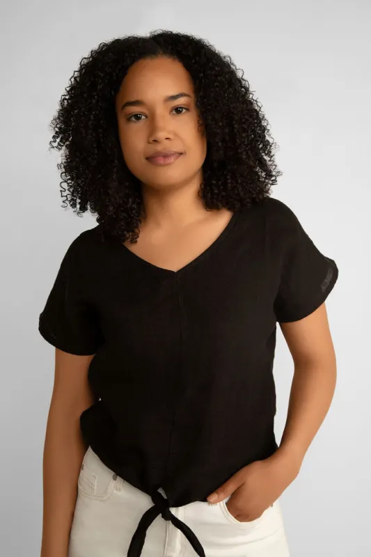 Tie Front Top sold by Bellissima