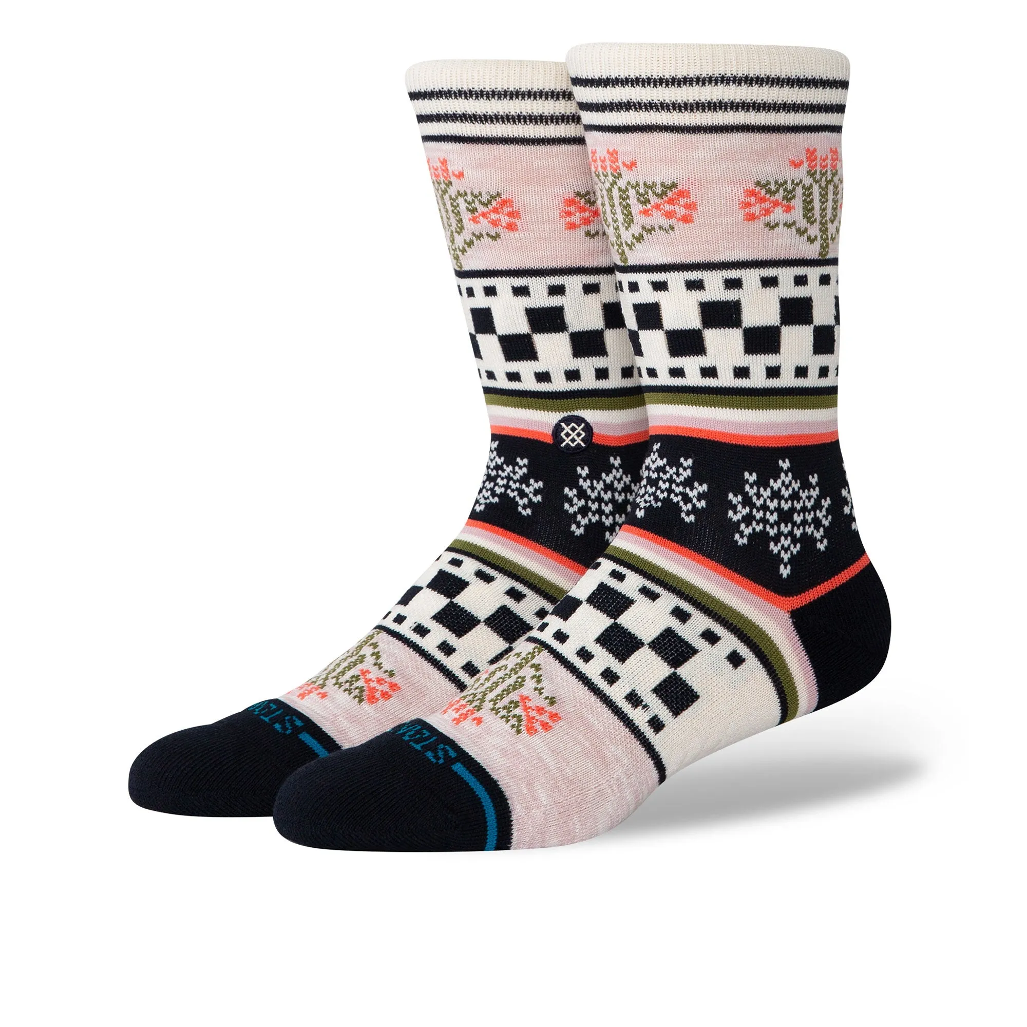 Winter Bloom Crew Socks sold by OVERKILL product image thumbnail 4