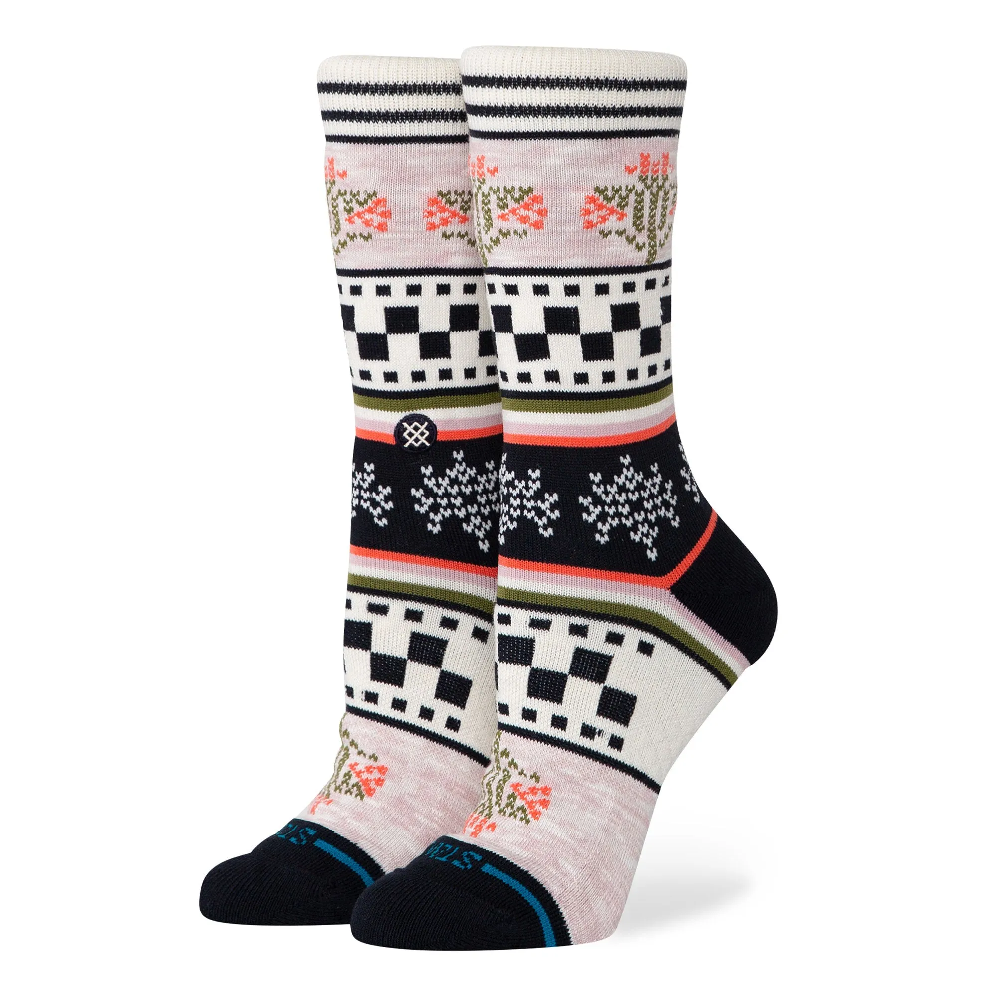 Winter Bloom Crew Socks sold by OVERKILL