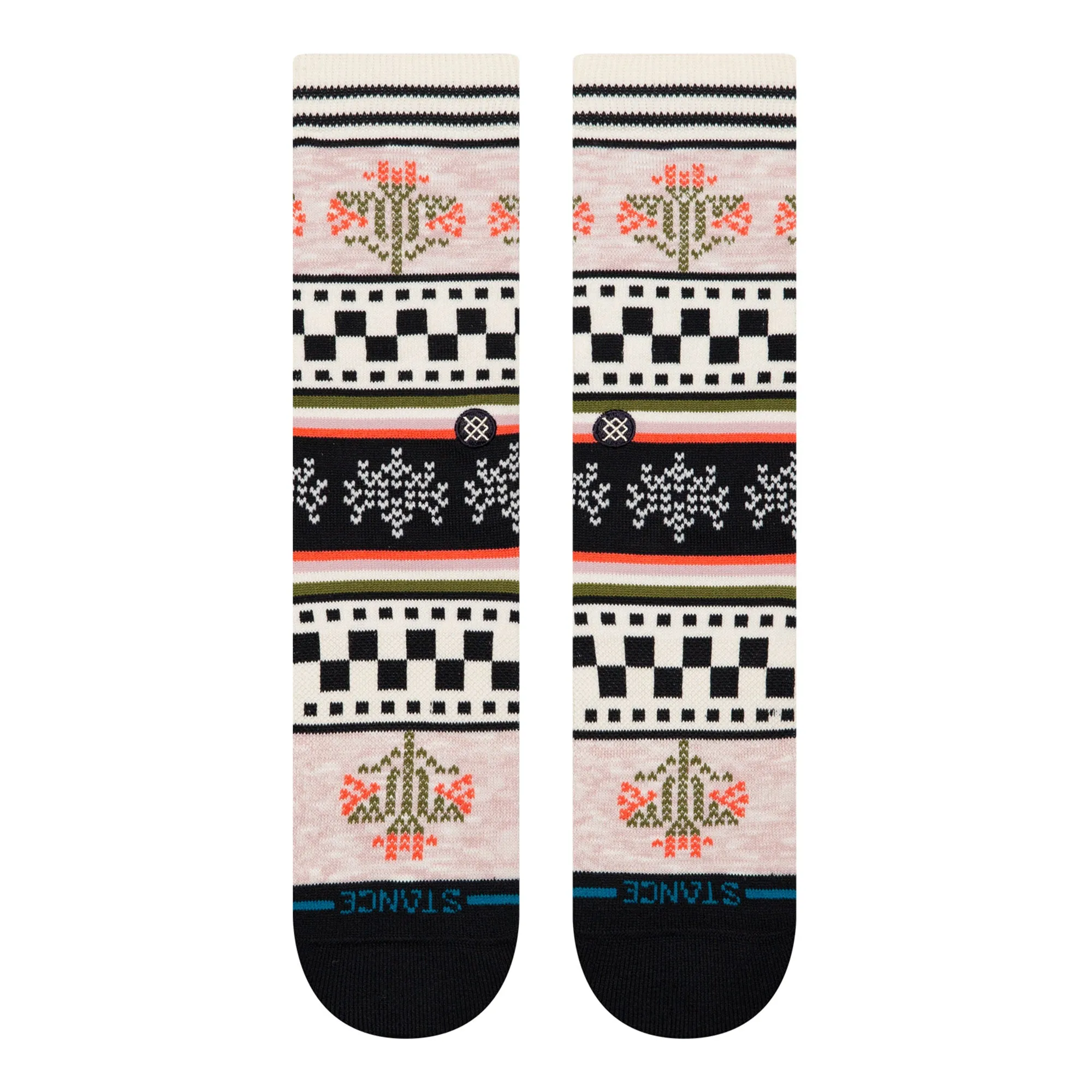 Winter Bloom Crew Socks sold by OVERKILL product image thumbnail 2