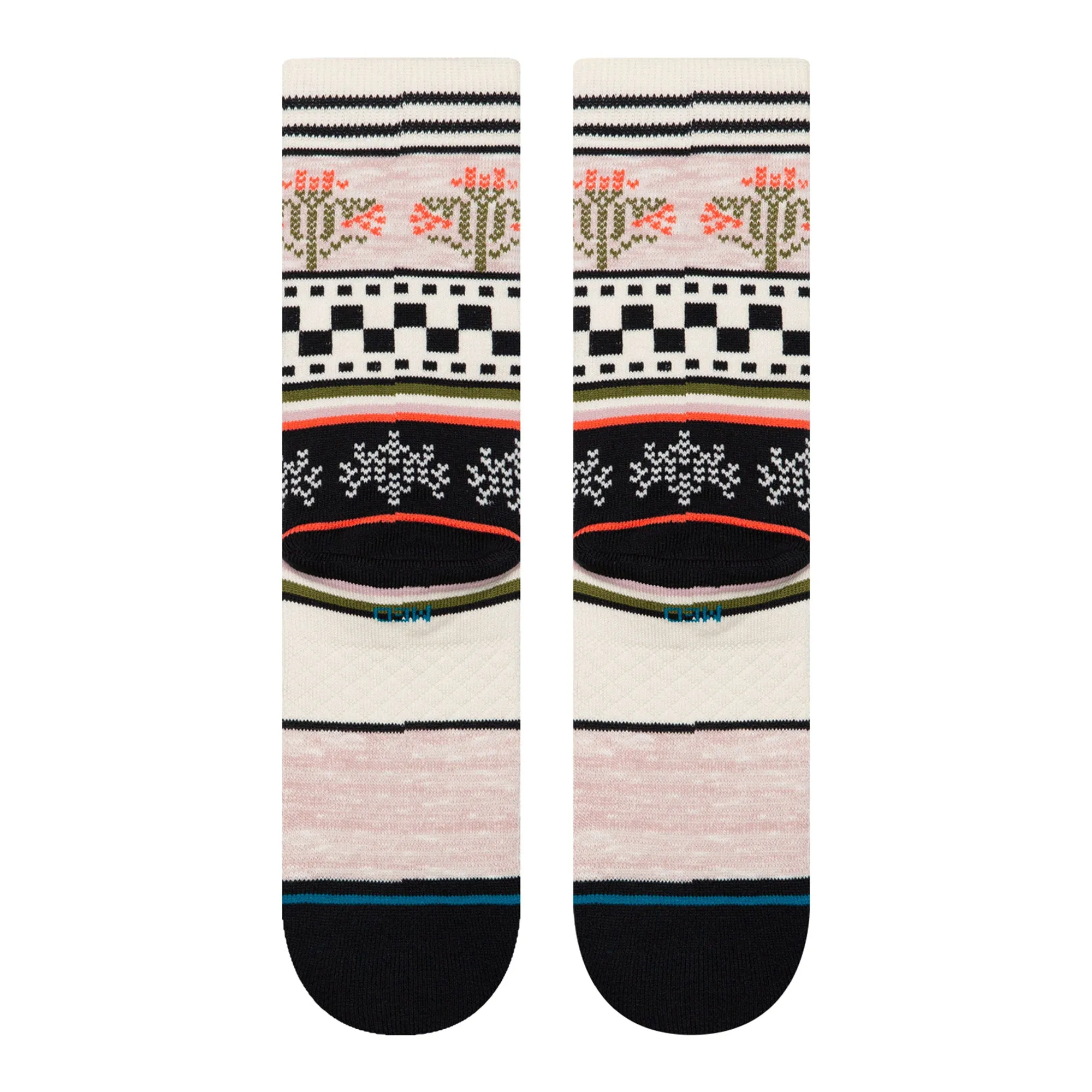 Winter Bloom Crew Socks sold by OVERKILL product image thumbnail 3