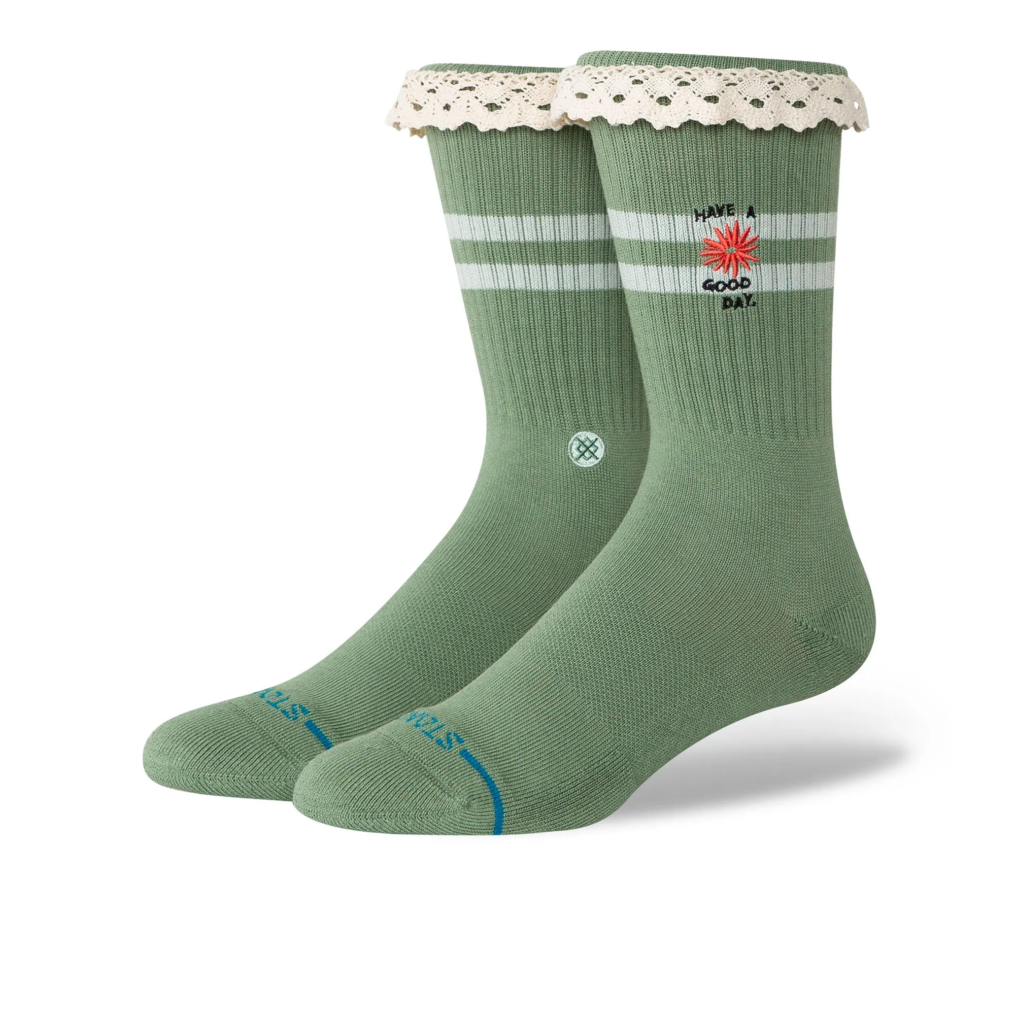 Have A Good Day Crew Socks sold by OVERKILL product image thumbnail 4