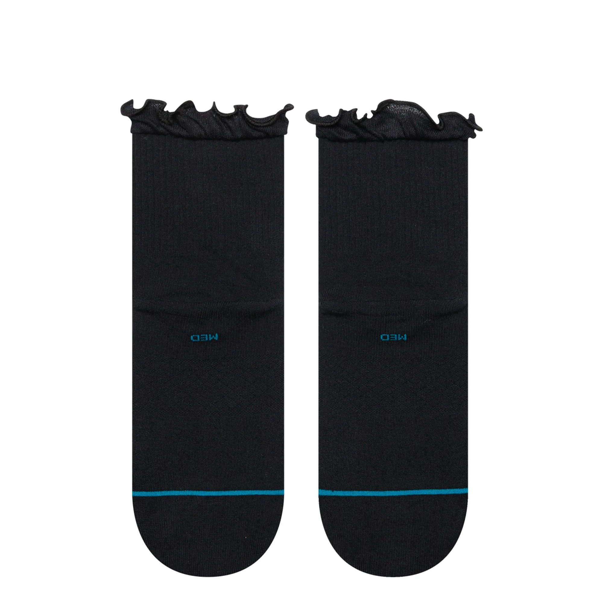 Wmns Ruffle Icon Quarter Socks sold by OVERKILL product image thumbnail 2
