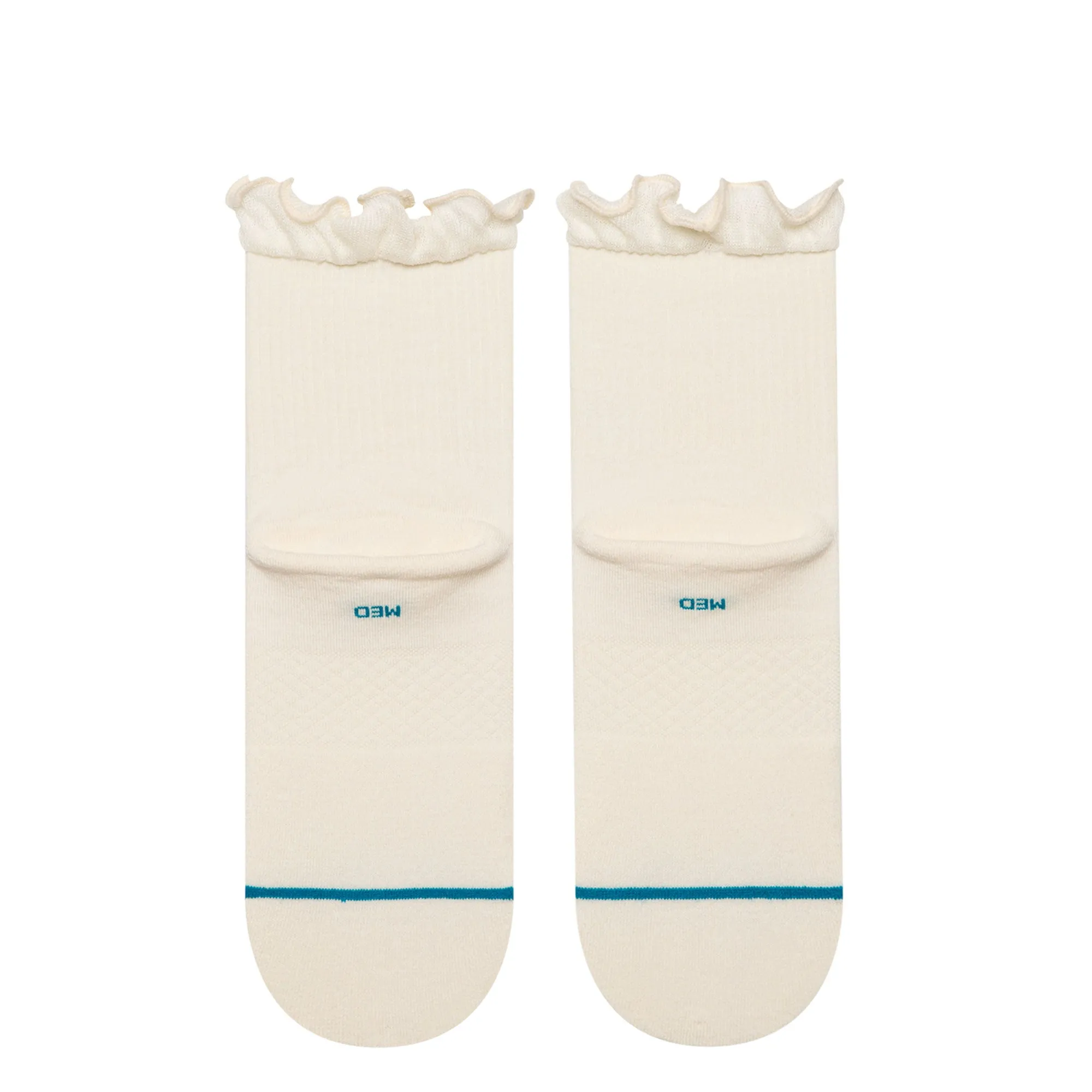 Wmns Ruffle Icon Quarter Socks sold by OVERKILL product image thumbnail 2