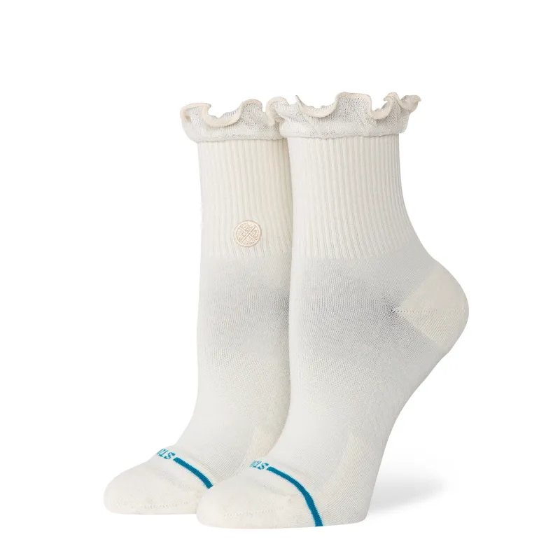 Wmns Ruffle Icon Quarter Socks sold by OVERKILL