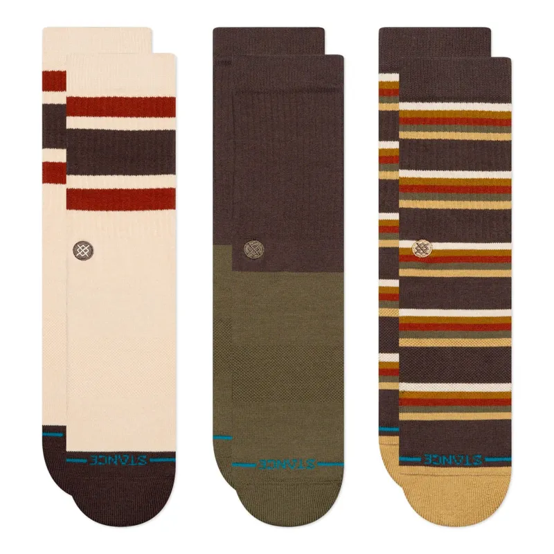 Mill House 3 Pack Crew Socks sold by OVERKILL