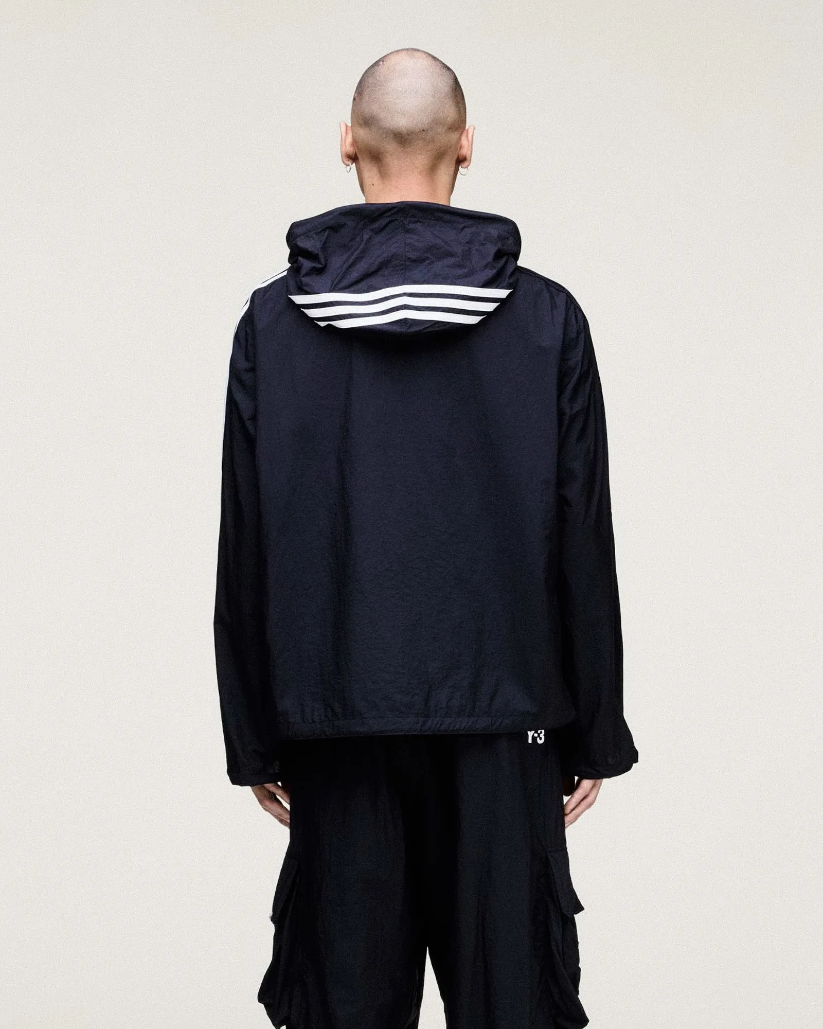 Nylon Wired 3 Stripes Track Top sold by OVERKILL product image thumbnail 5