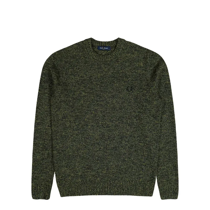 Twisted Marl Jumper made by Fred Perry