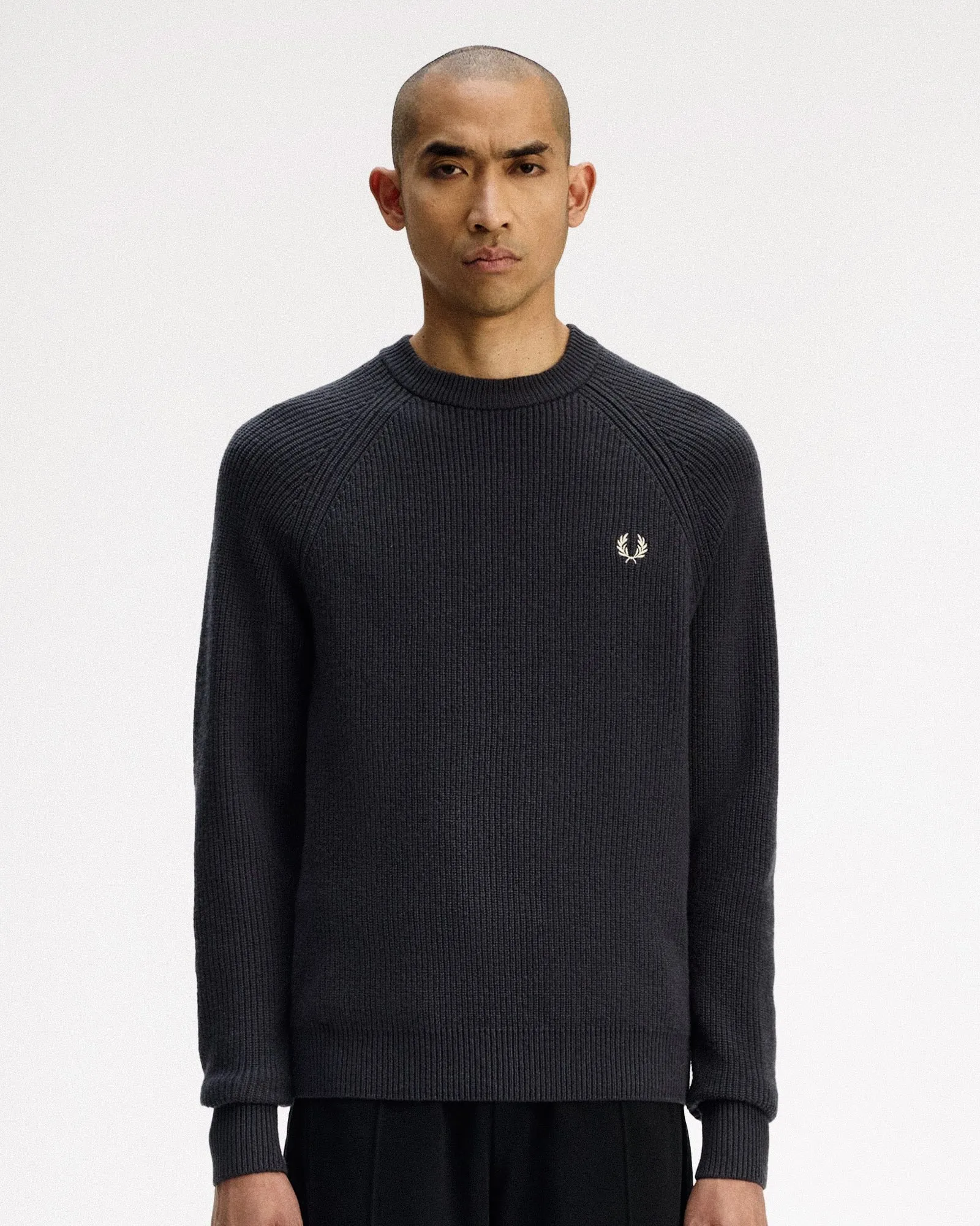 Lambswool Raglan Jumper sold by OVERKILL product image thumbnail 3