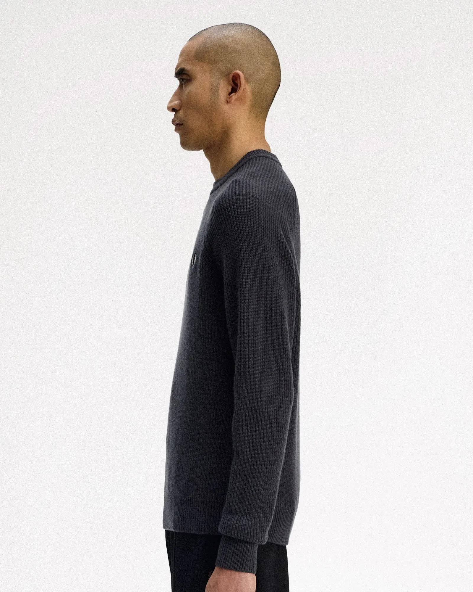 Lambswool Raglan Jumper sold by OVERKILL product image thumbnail 4