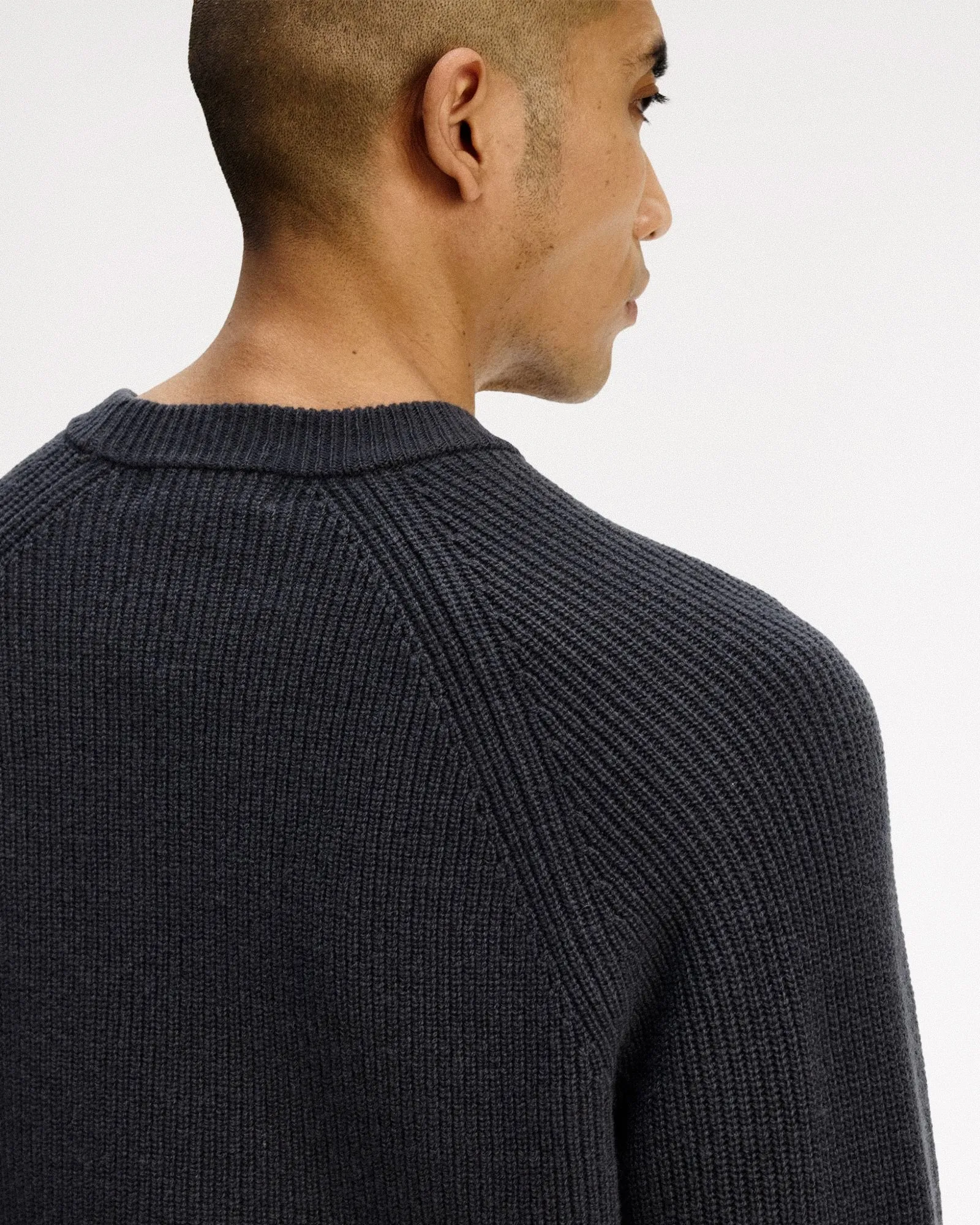 Lambswool Raglan Jumper sold by OVERKILL product image thumbnail 5