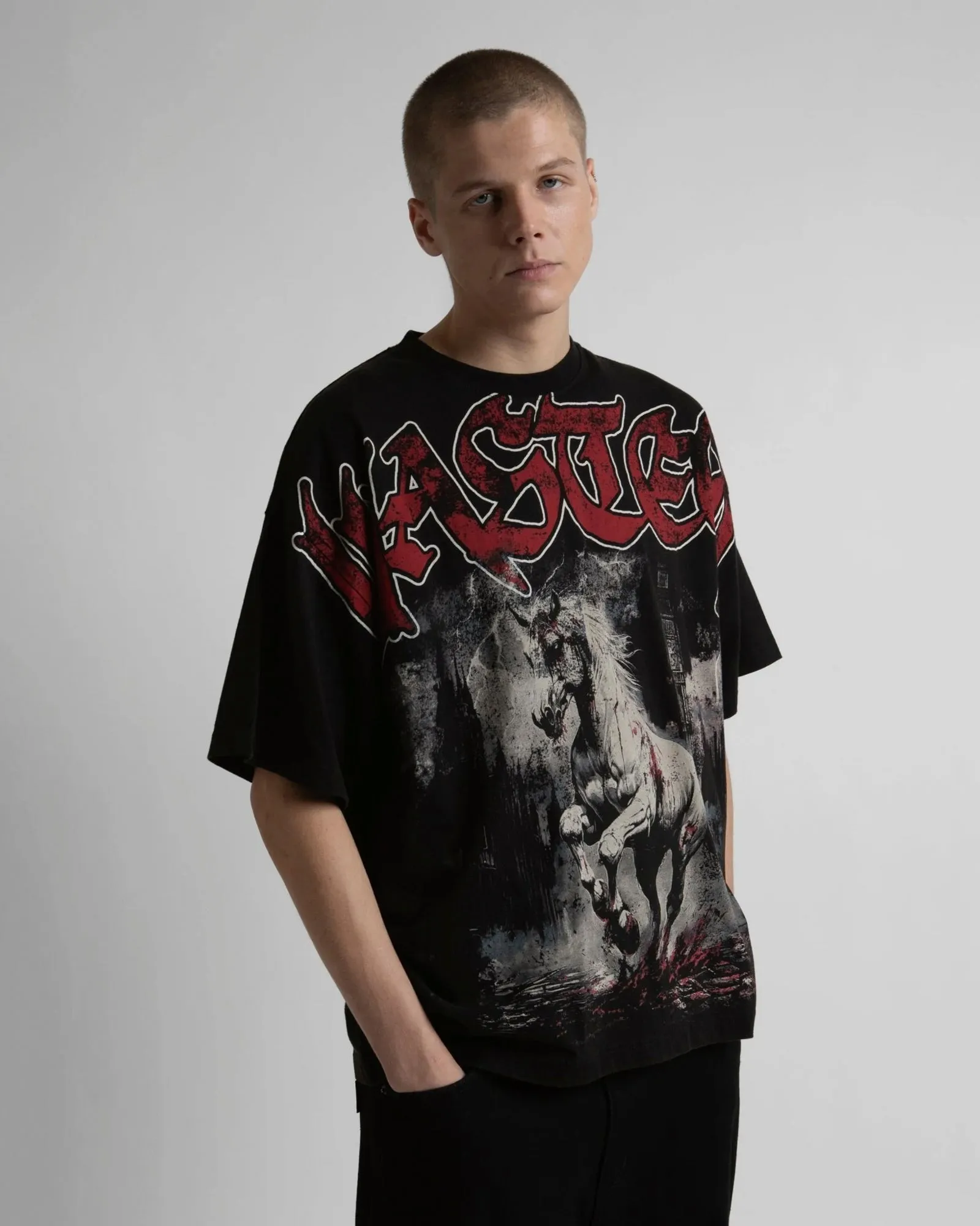 Defy Boxy T-Shirt sold by OVERKILL product image thumbnail 3