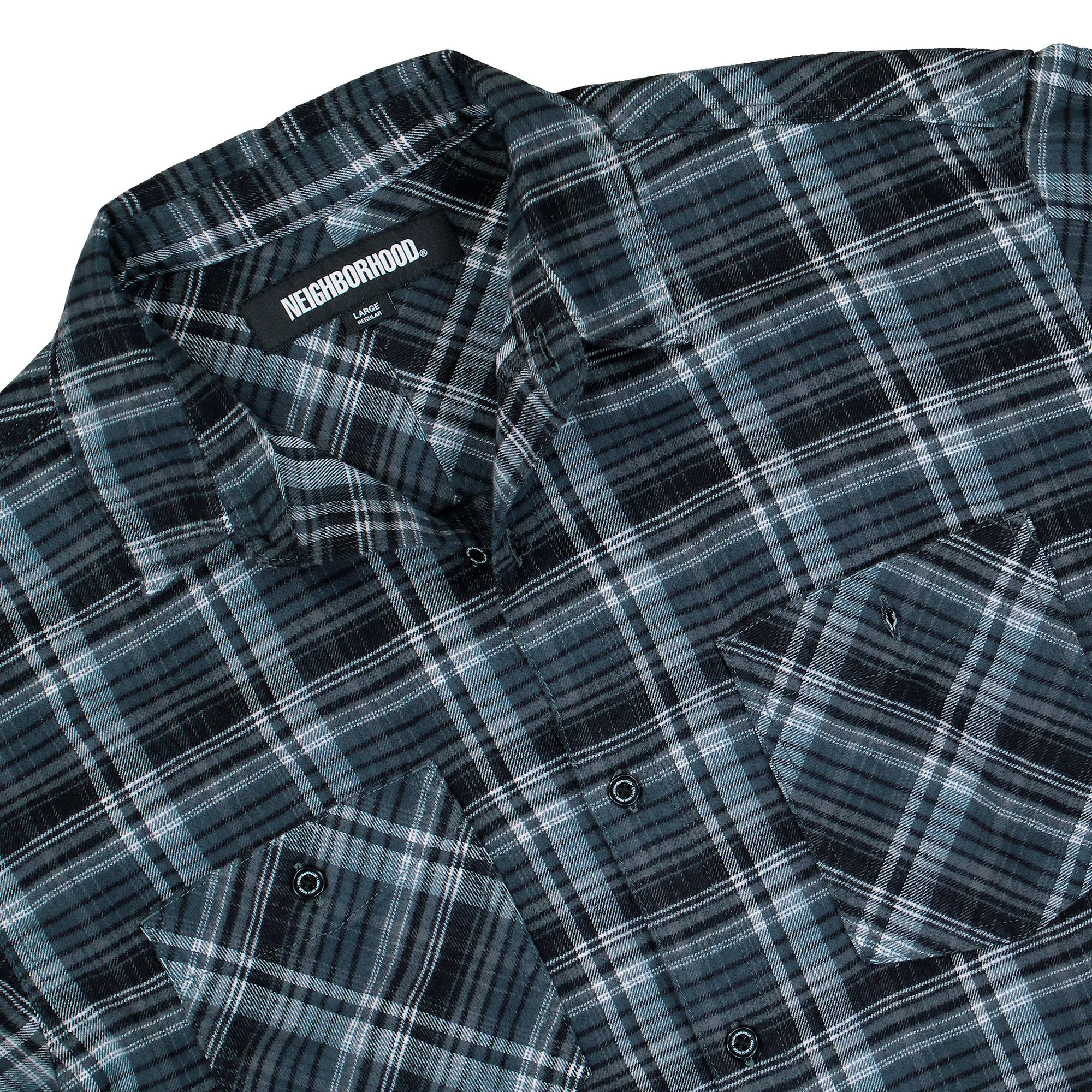 Clan Tartan Check Shirt LS sold by OVERKILL product image thumbnail 3