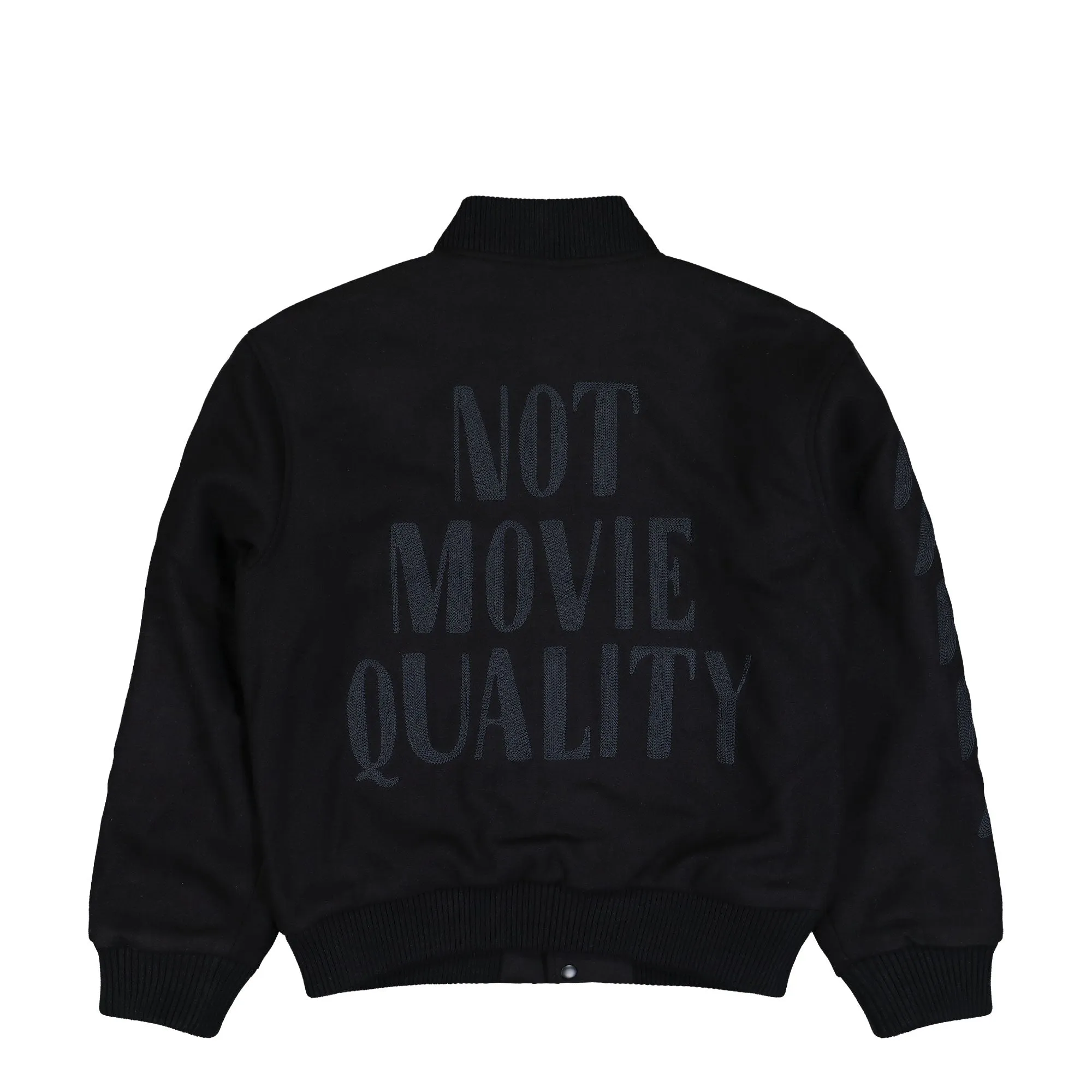 Not Movie Quality Varsity Jacket sold by OVERKILL product image thumbnail 2
