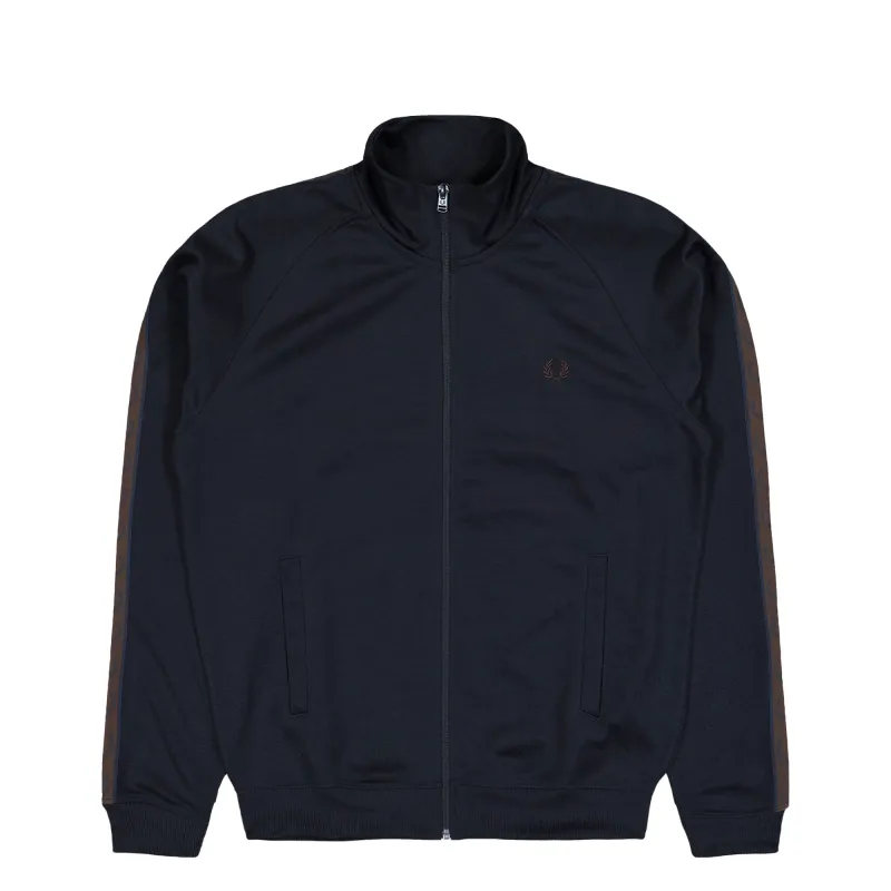 Contrast Tape Track Jacket made by Fred Perry