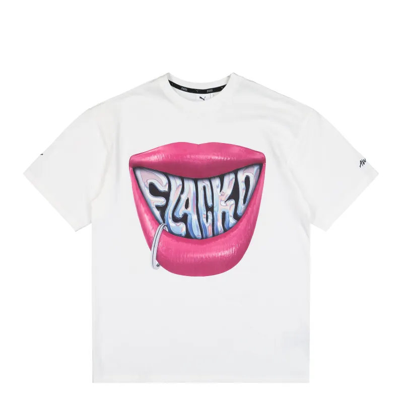Flacko Smile Tee made by Puma