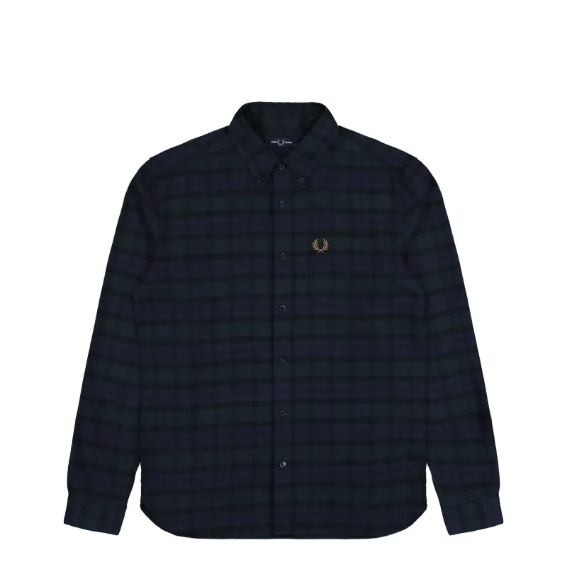 Blackwatch Tartan Brushed Twill made by Fred Perry