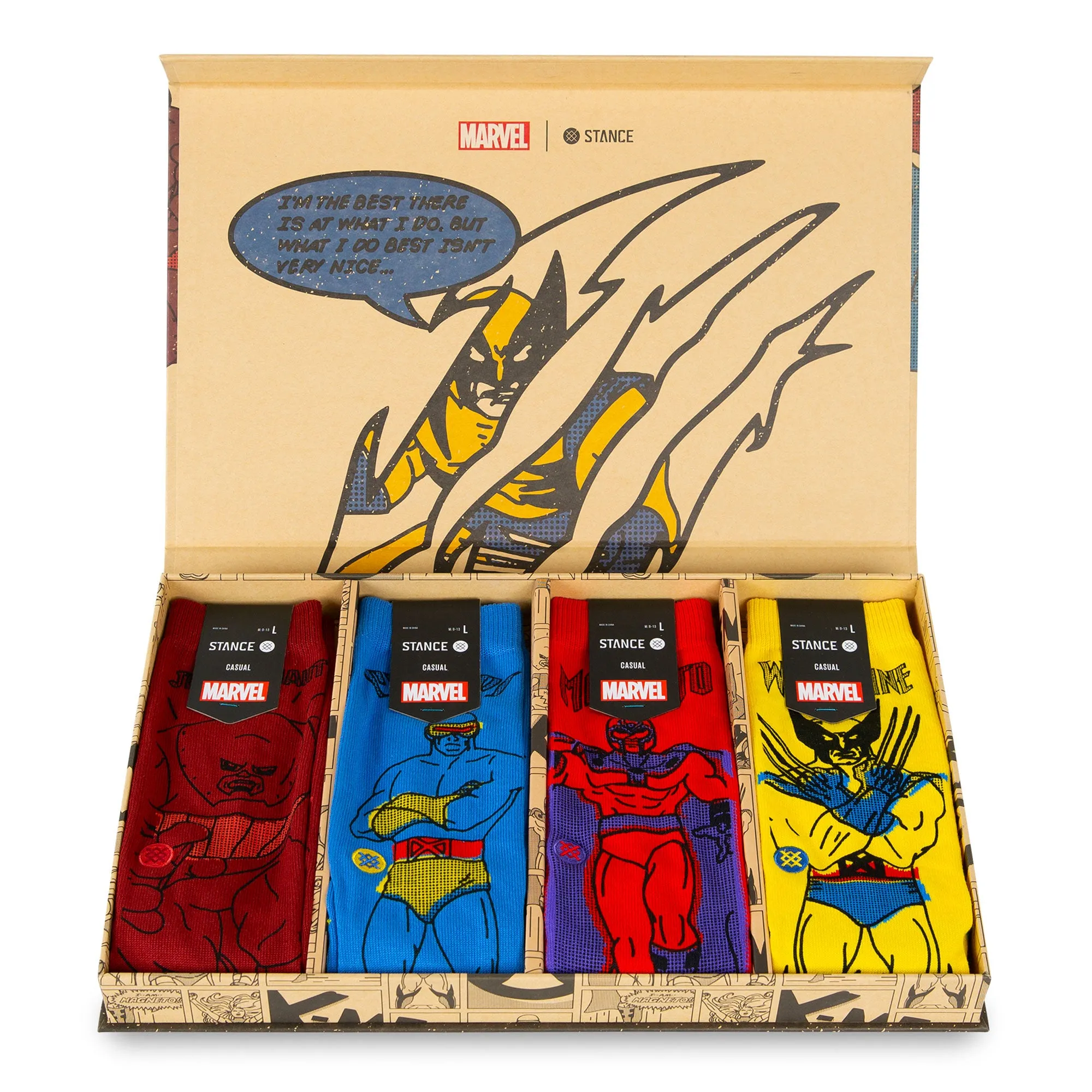 Marvel Vs Box Set Socks sold by OVERKILL