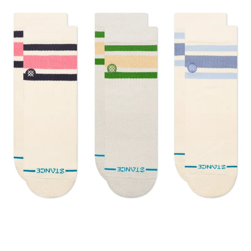 Wmns Boyd Quarter 3 Pack Socks made by Stance
