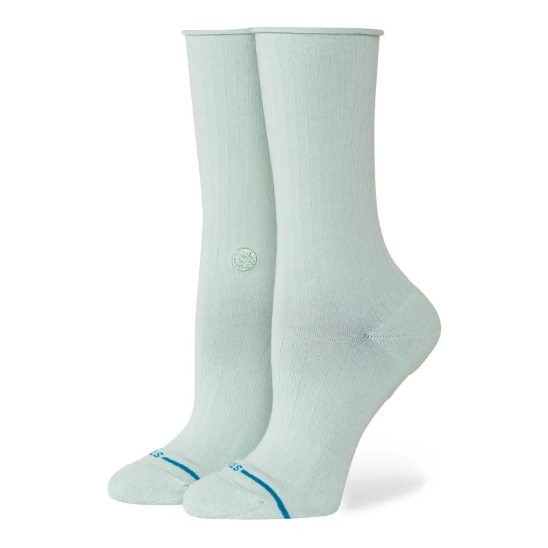 Wmns Rolled Solid Crew Socks sold by OVERKILL