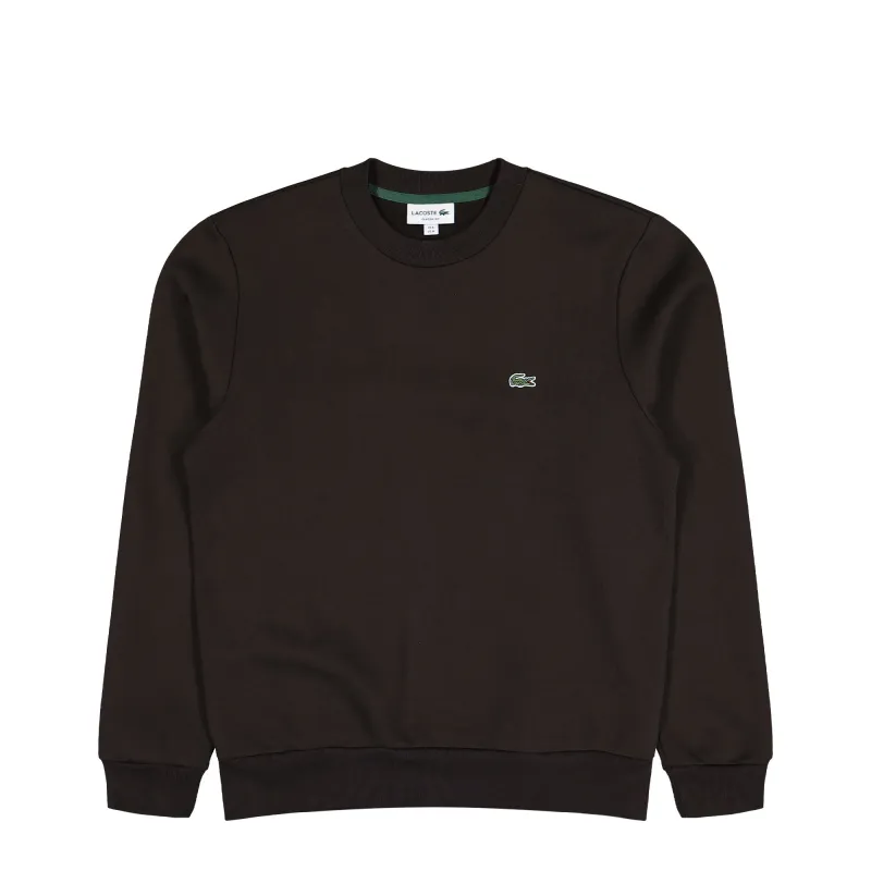 Fleece Crew Neck Sweatshirt made by Lacoste