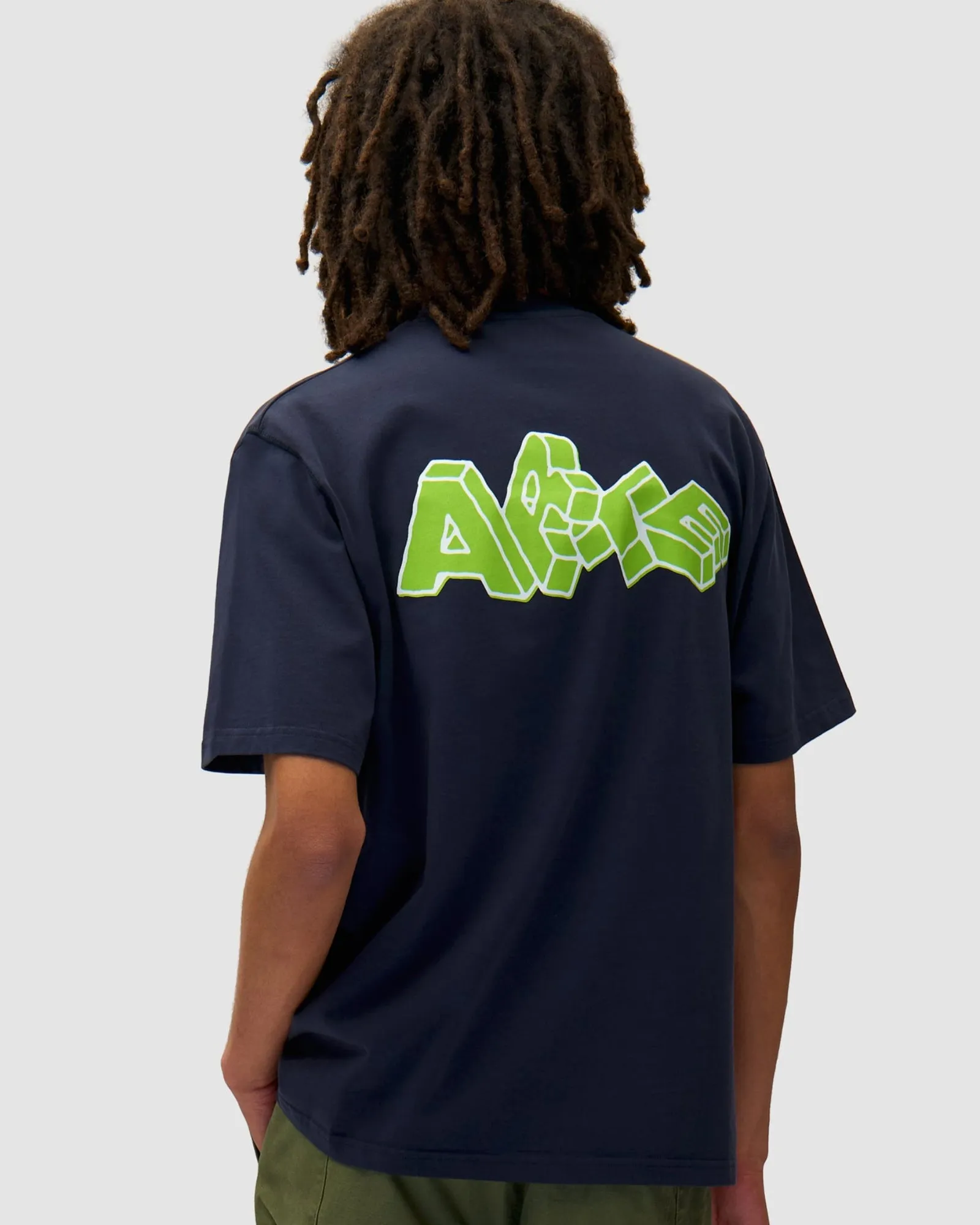 Blocks Print T-Shirt sold by OVERKILL product image thumbnail 3