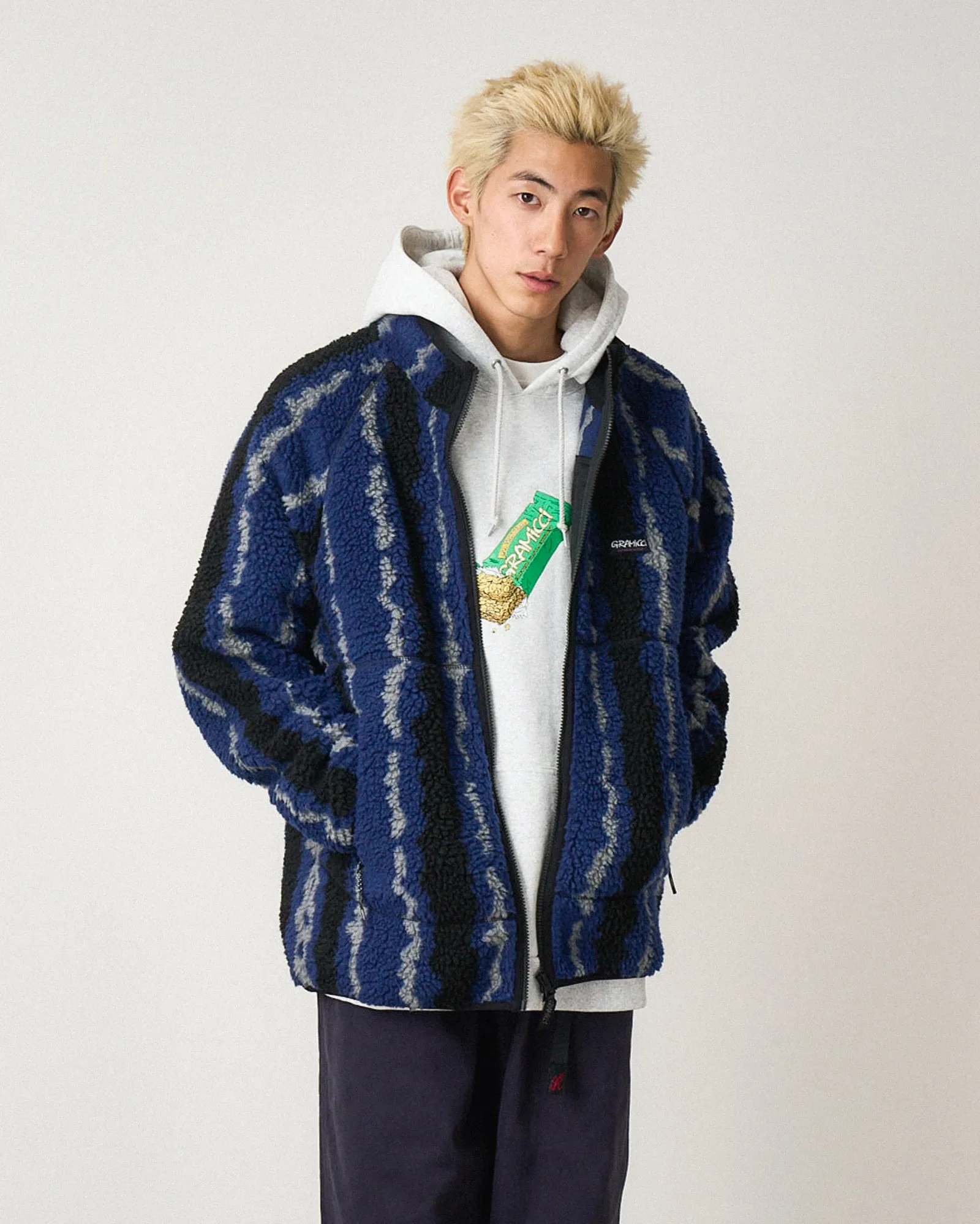 Ripple Sherpa Jacket sold by OVERKILL product image thumbnail 3