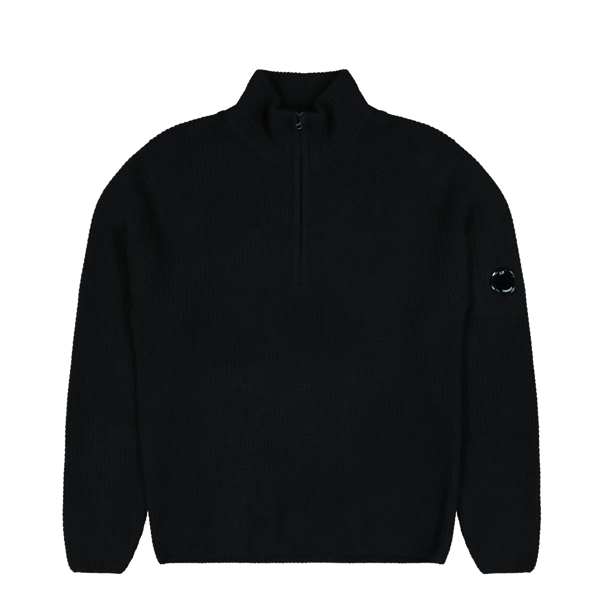 Lambswool GRS Half Zip Polo Collar sold by OVERKILL