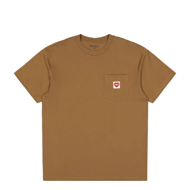 S/S Pocket Heart T-Shirt made by Carhartt WIP