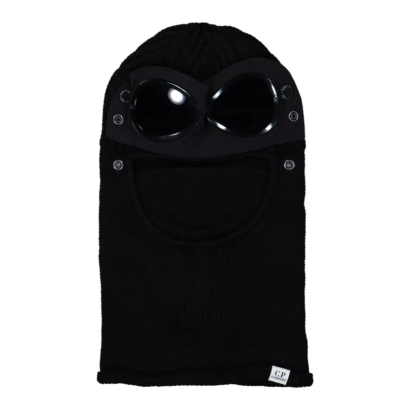 Extrafine Merino Wool Goggle Ski Mask made by C.P. Company