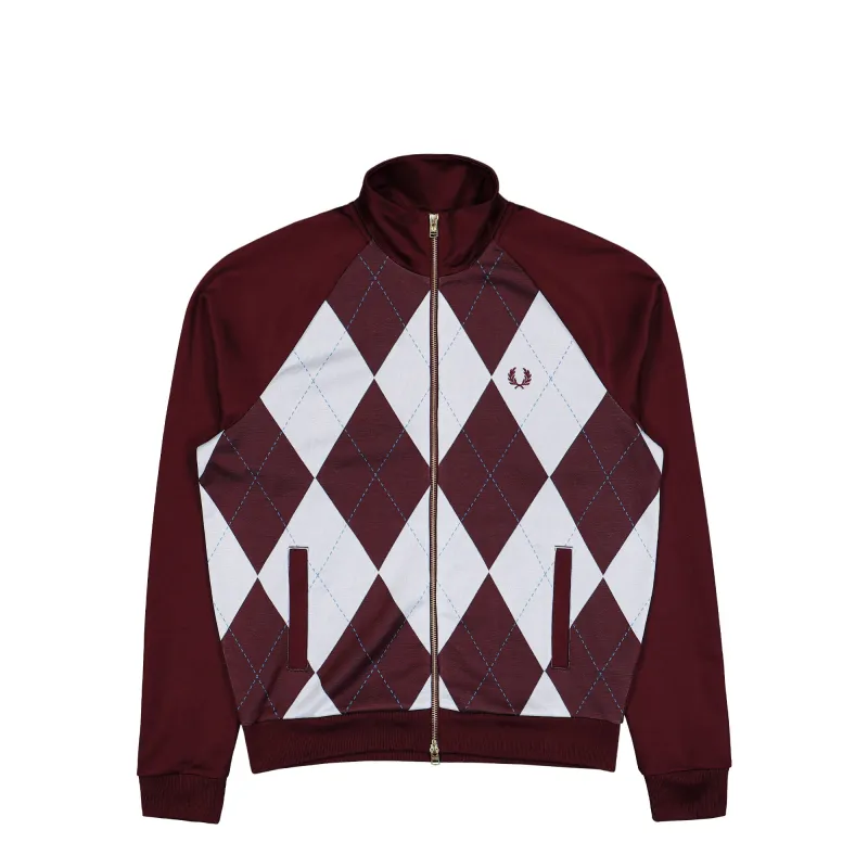 Argyle Track Jacket made by Fred Perry