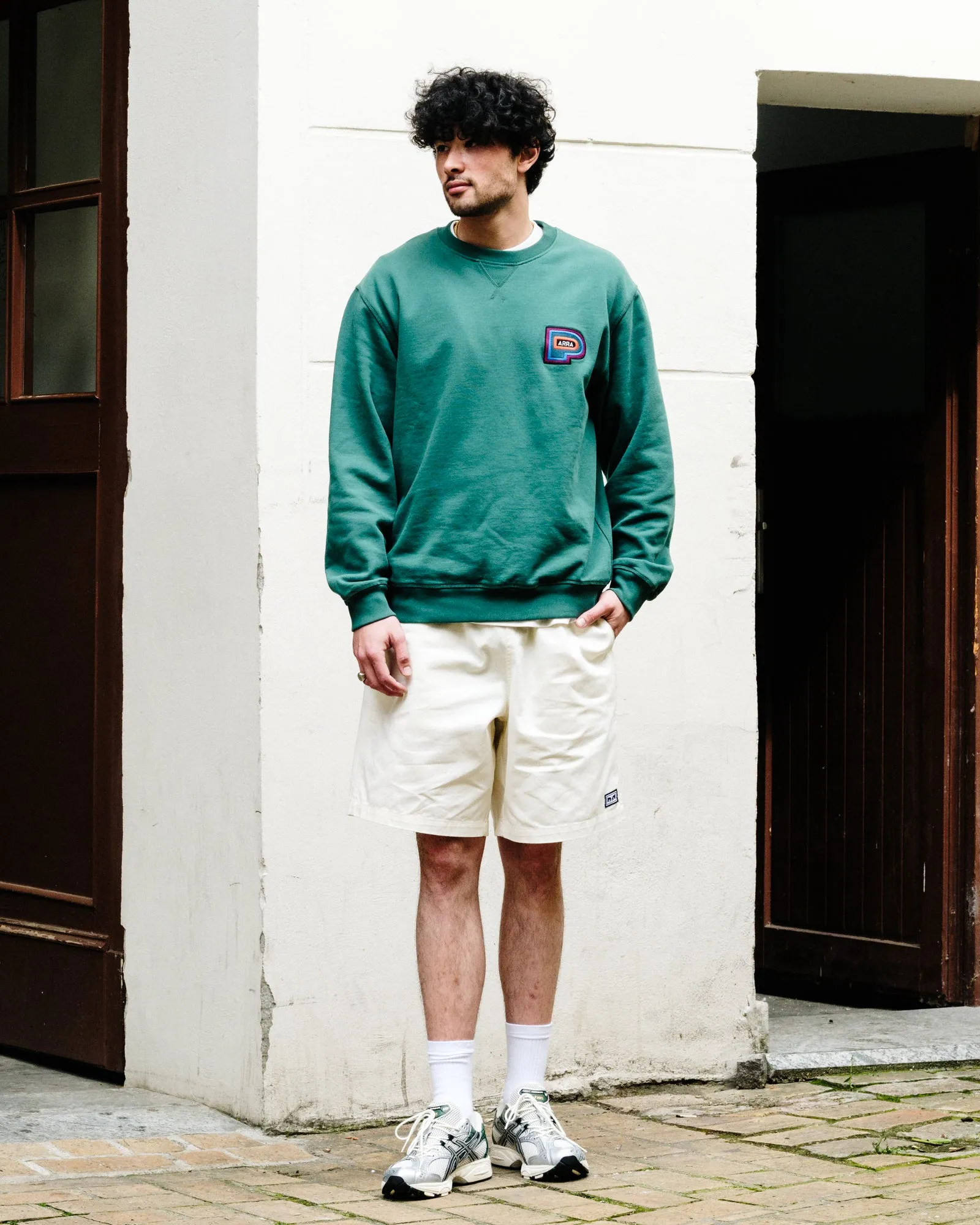Repeat Pea Crew Neck Sweatshirt sold by OVERKILL product image thumbnail 3