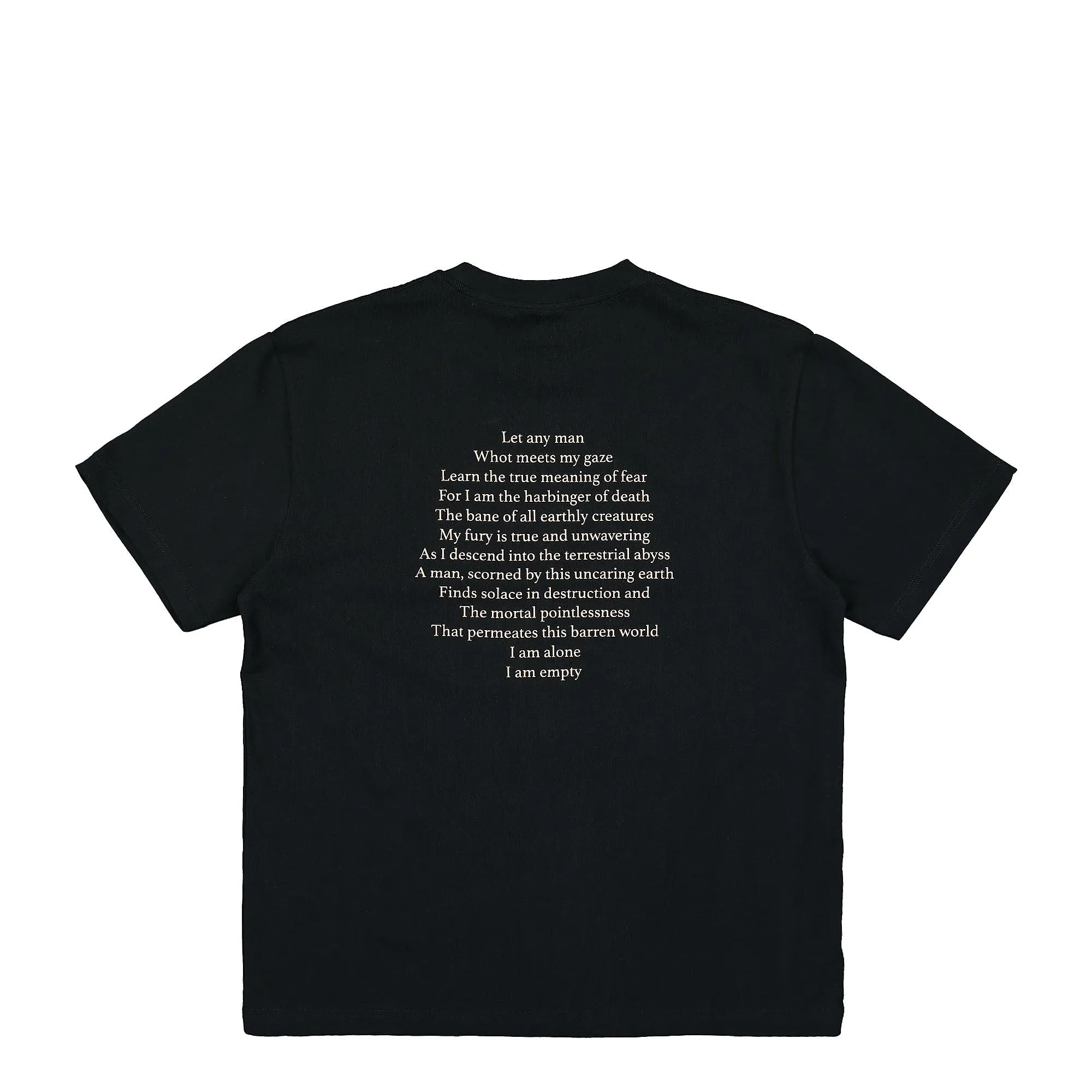 Fear Heavyweight T-Shirt sold by OVERKILL product image thumbnail 3