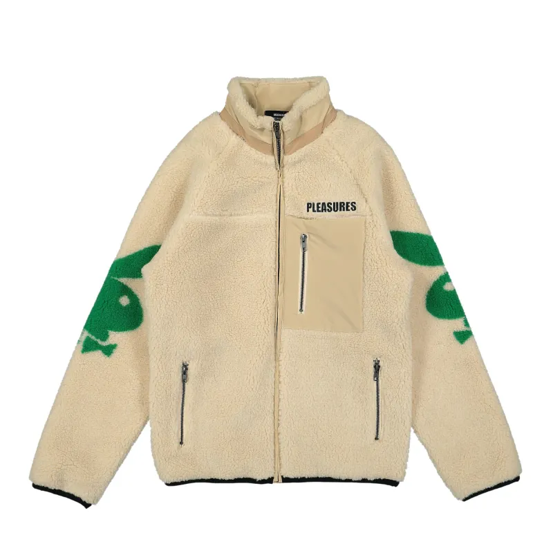 Bunny Sherpa Zip Up Jacket sold by OVERKILL