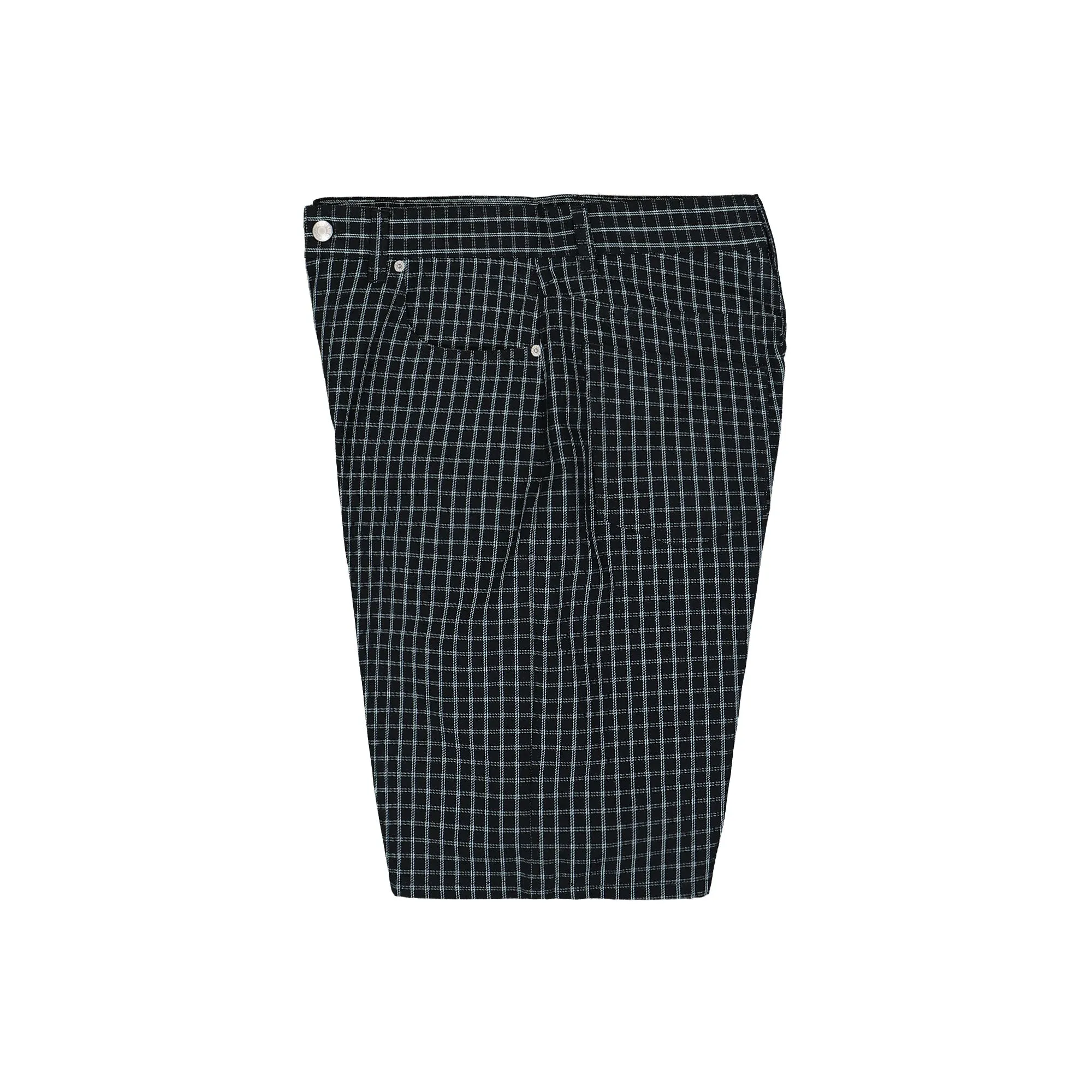 Plaid Baggy Denim Short sold by OVERKILL product image thumbnail 3