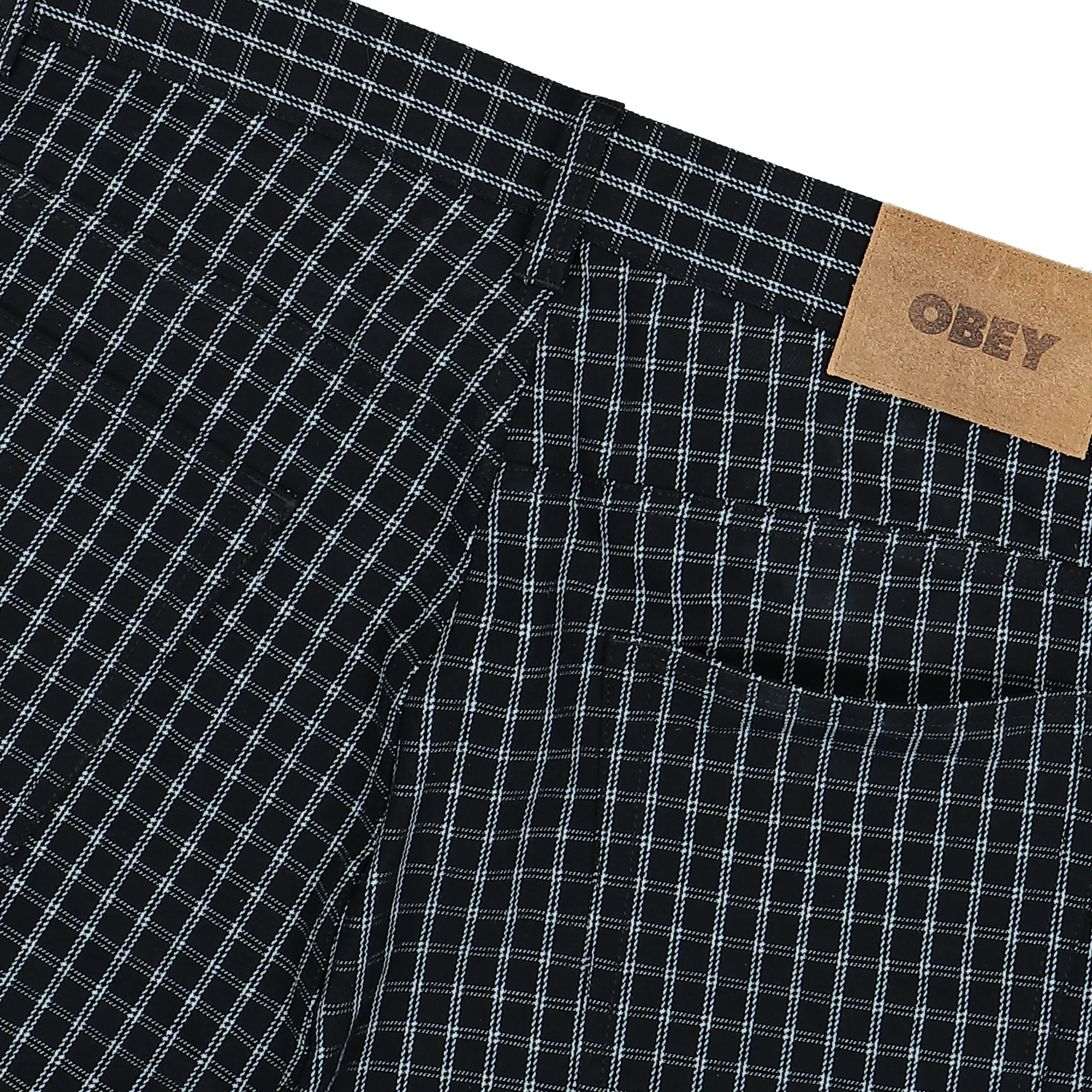 Plaid Baggy Denim Short sold by OVERKILL product image thumbnail 5