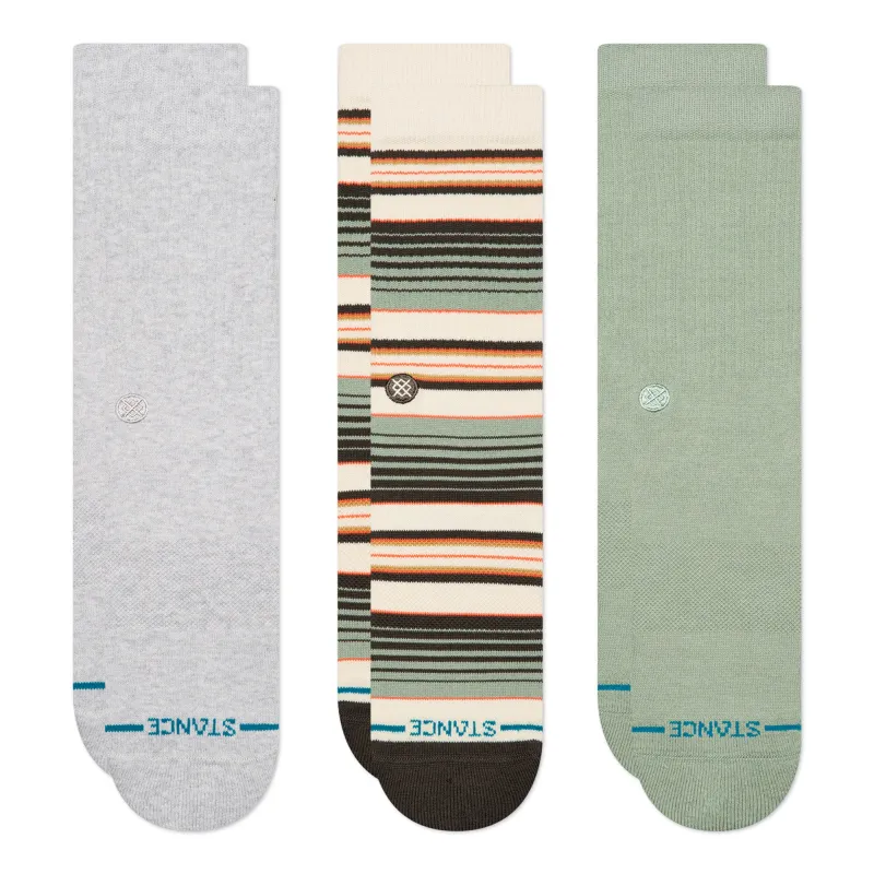 Repeteur Crew 3 Pack Socks made by Stance