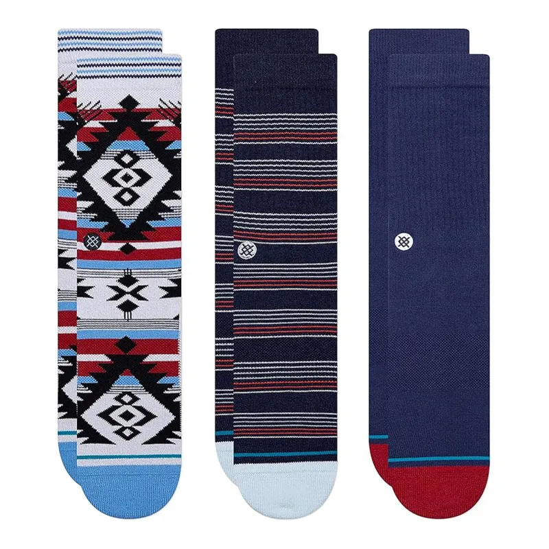 Mirage 3 Pack Socks made by Stance