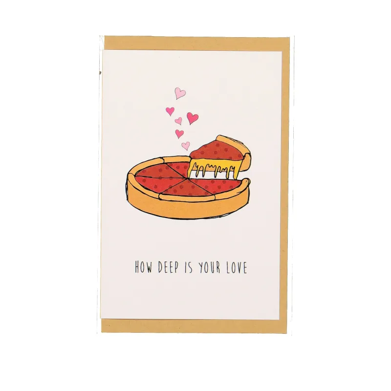 "How Deep Is Your Love" Card sold by OVERKILL