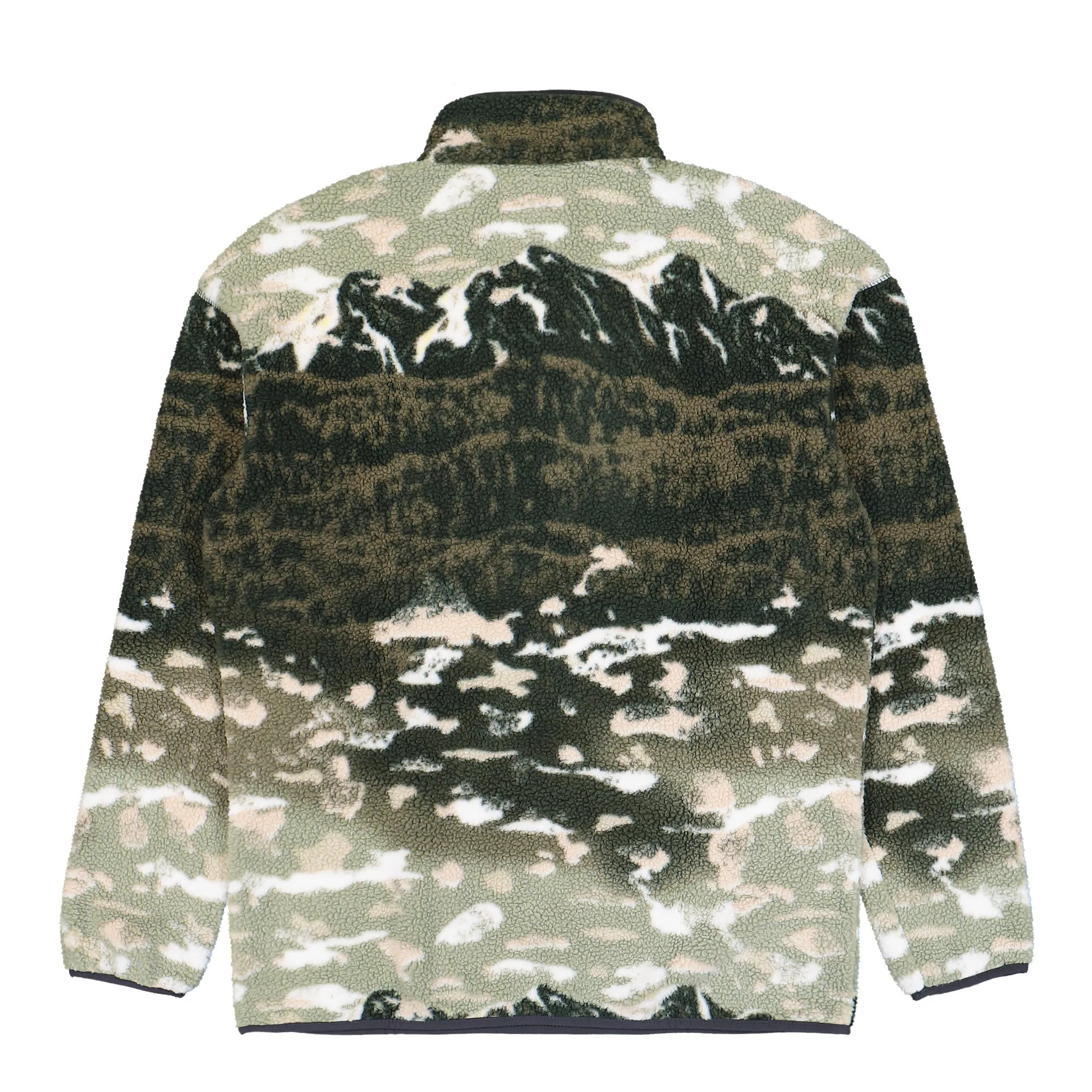 Helvetia II Printed Half Snap Fleece sold by OVERKILL product image thumbnail 2