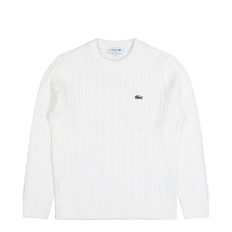 Cable Knit Cotton Sweater sold by OVERKILL