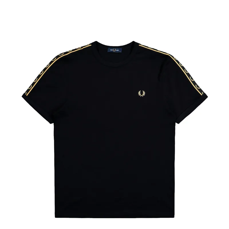 Contrast Tape Ringer T-Shirt made by Fred Perry
