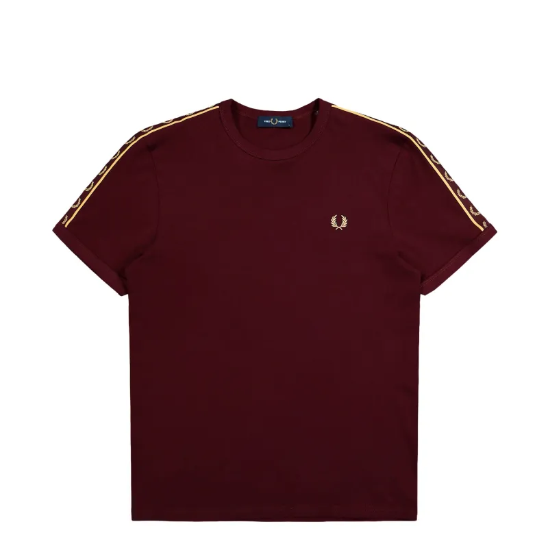 Contrast Tape Ringer T-Shirt made by Fred Perry