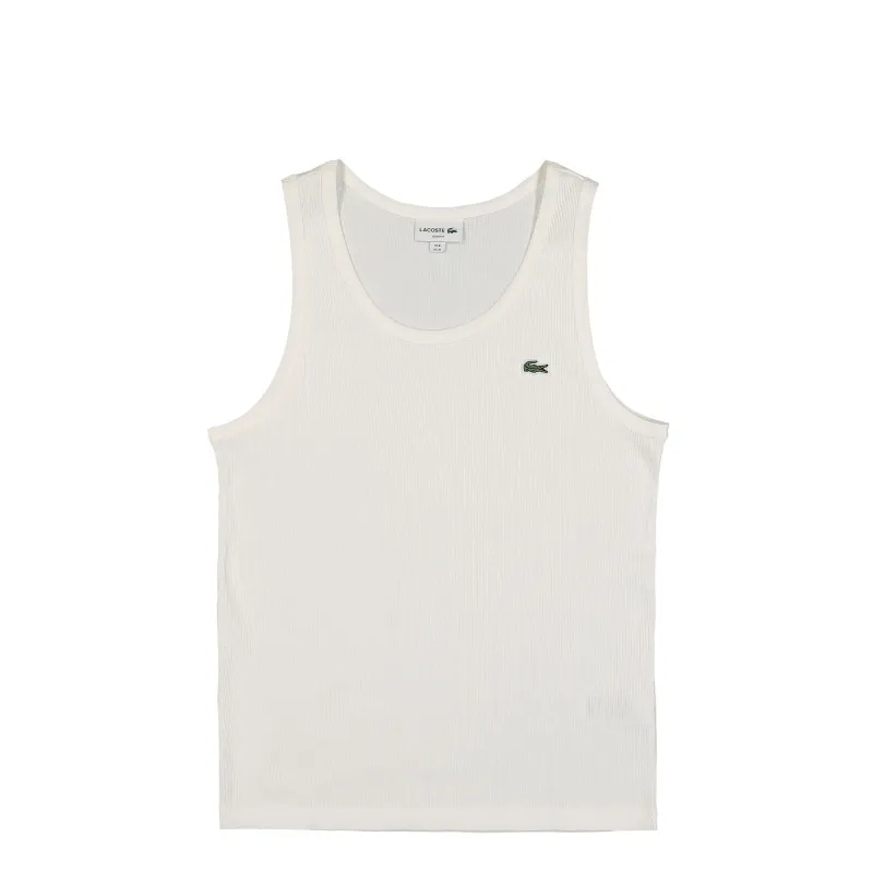 Ribbed Tank Top made by Lacoste