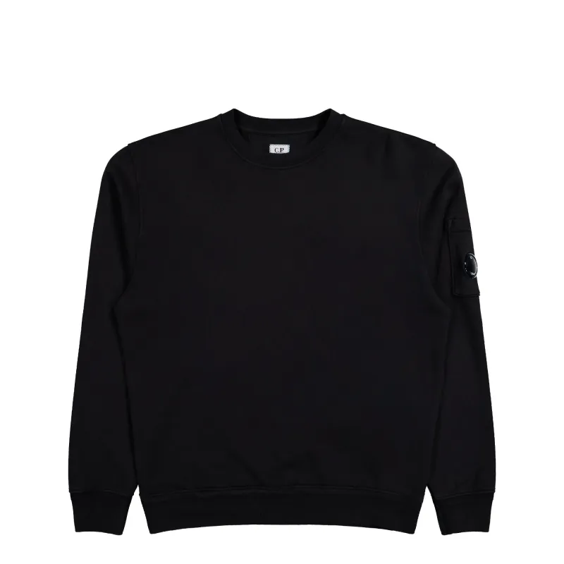Cotton Diagonal Fleece Crewneck Lens Sweatshirt sold by OVERKILL