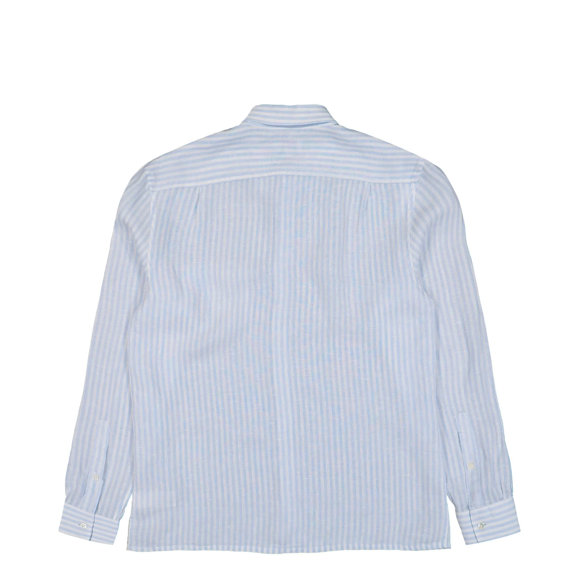 Regular Fit Striped Linen Shirt sold by OVERKILL product image thumbnail 2