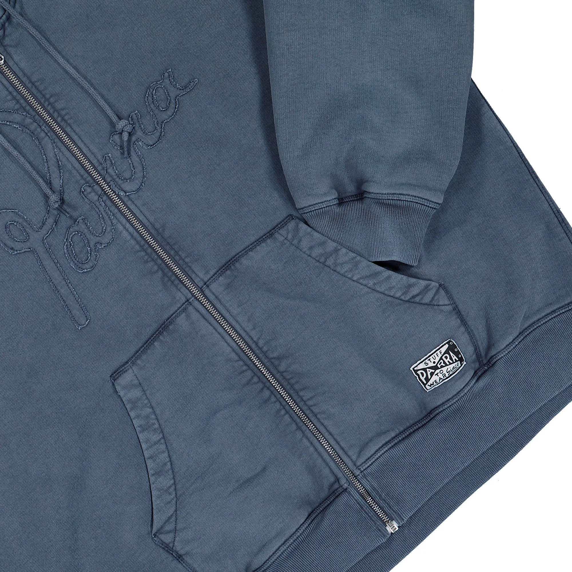 Not Fade Away Zip Hooded Sweatshirt sold by OVERKILL product image thumbnail 4